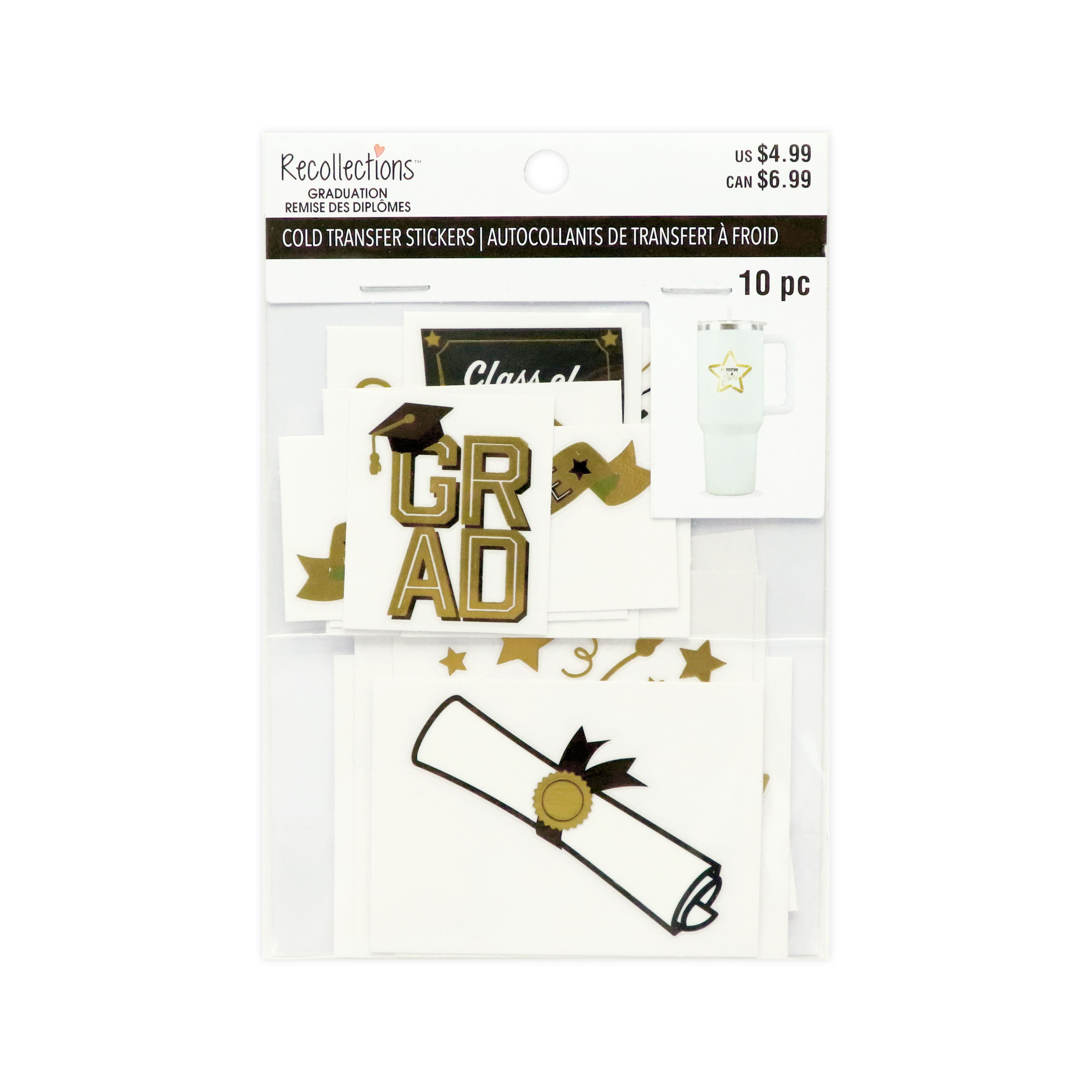 Graduation Cold Transfer Stickers by Recollections™