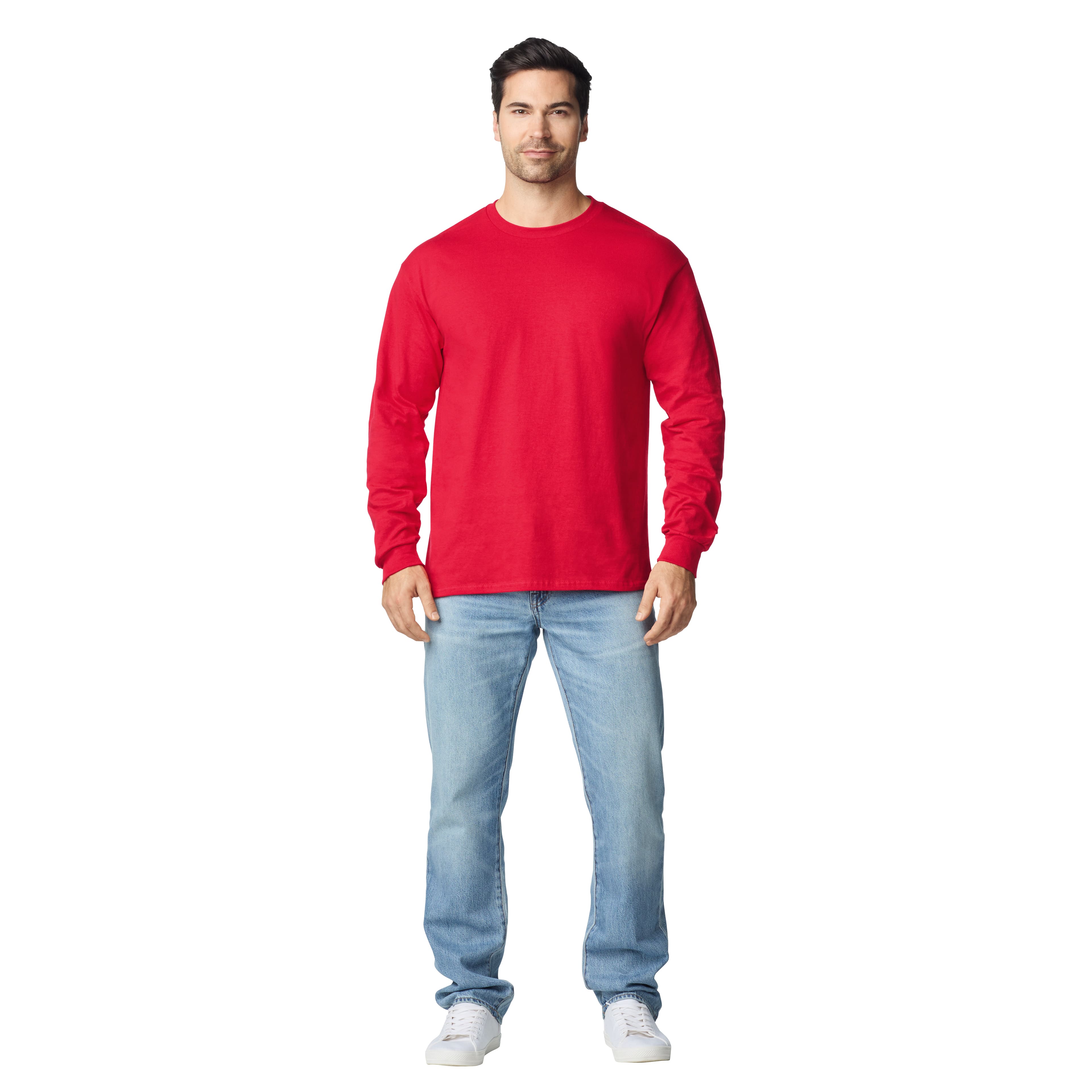 12 Pack: Gildan® Long Sleeve Crew Neck Adult T-Shirt