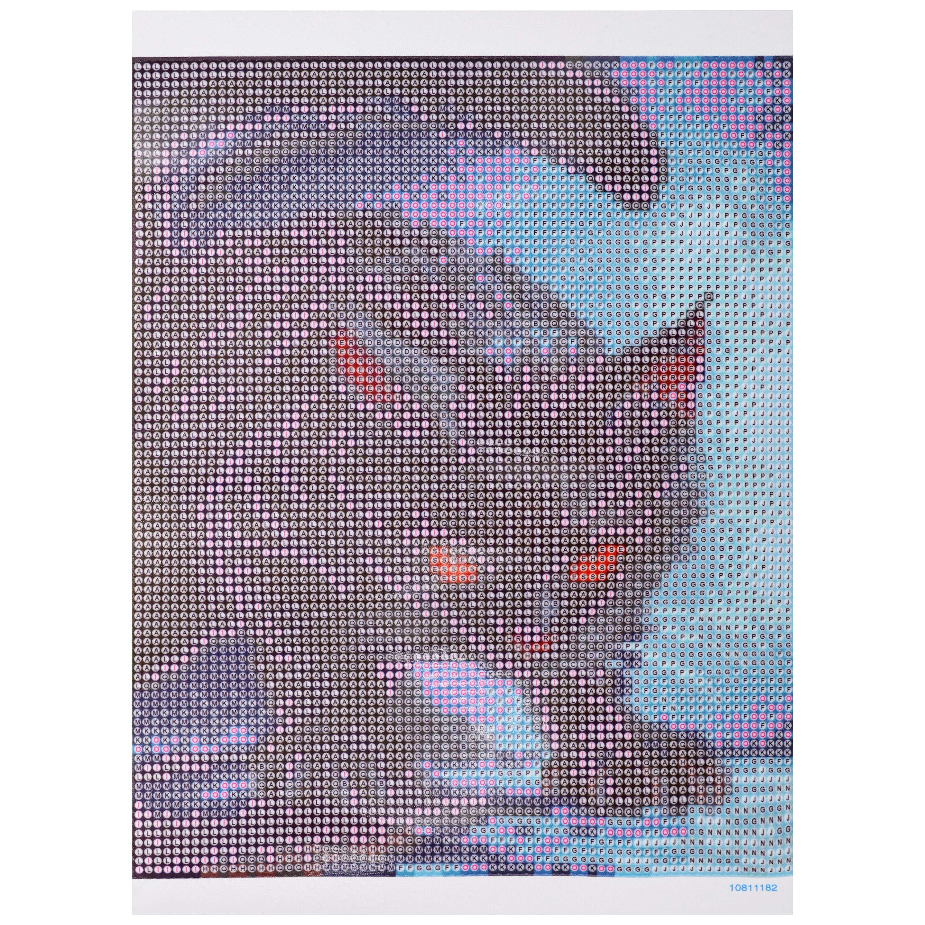 8" x 10" Black Cat Diamond Art Kit with Magnetic Wood Frame by Make Market®