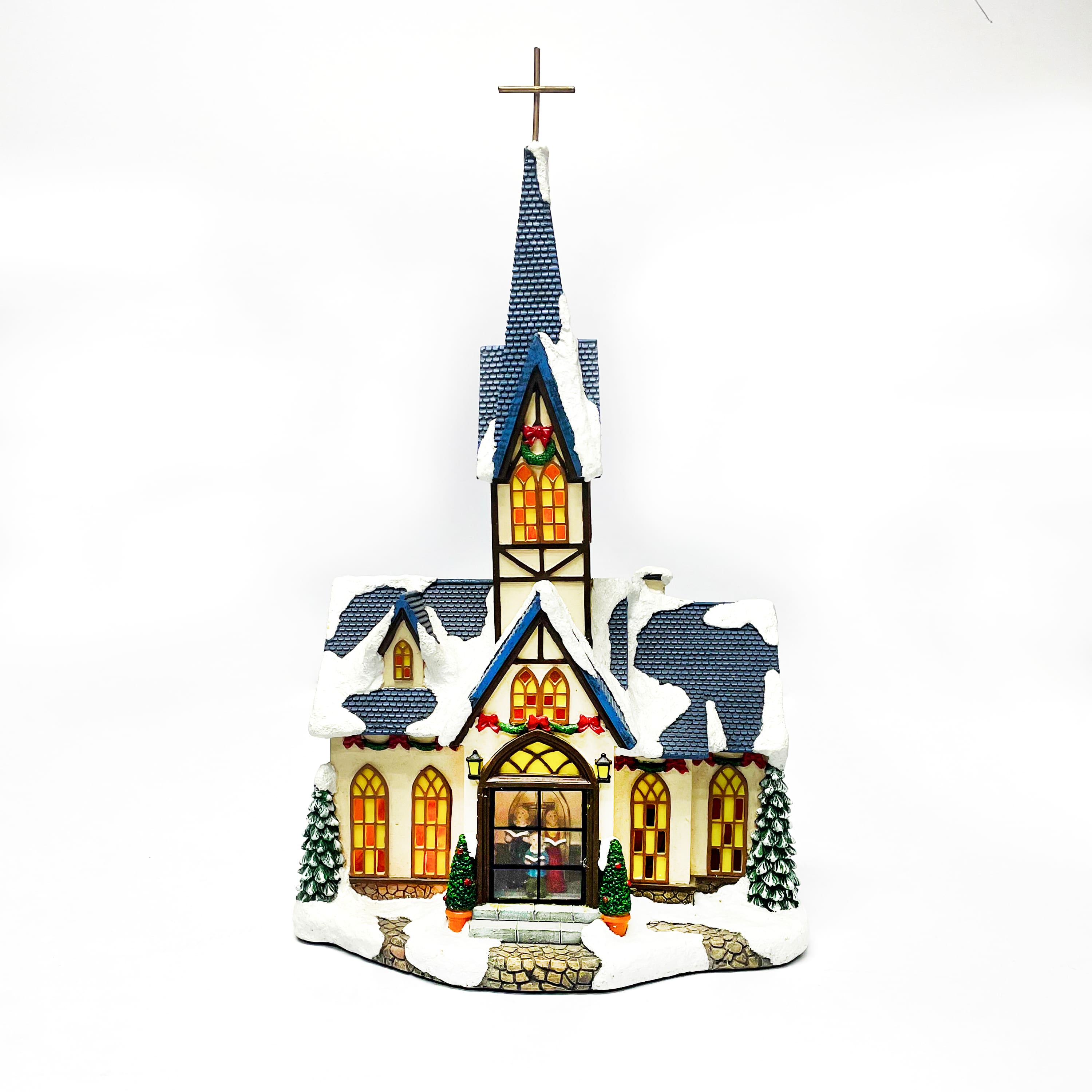 Moments in Time Christmas Village Tabletop Décor Set