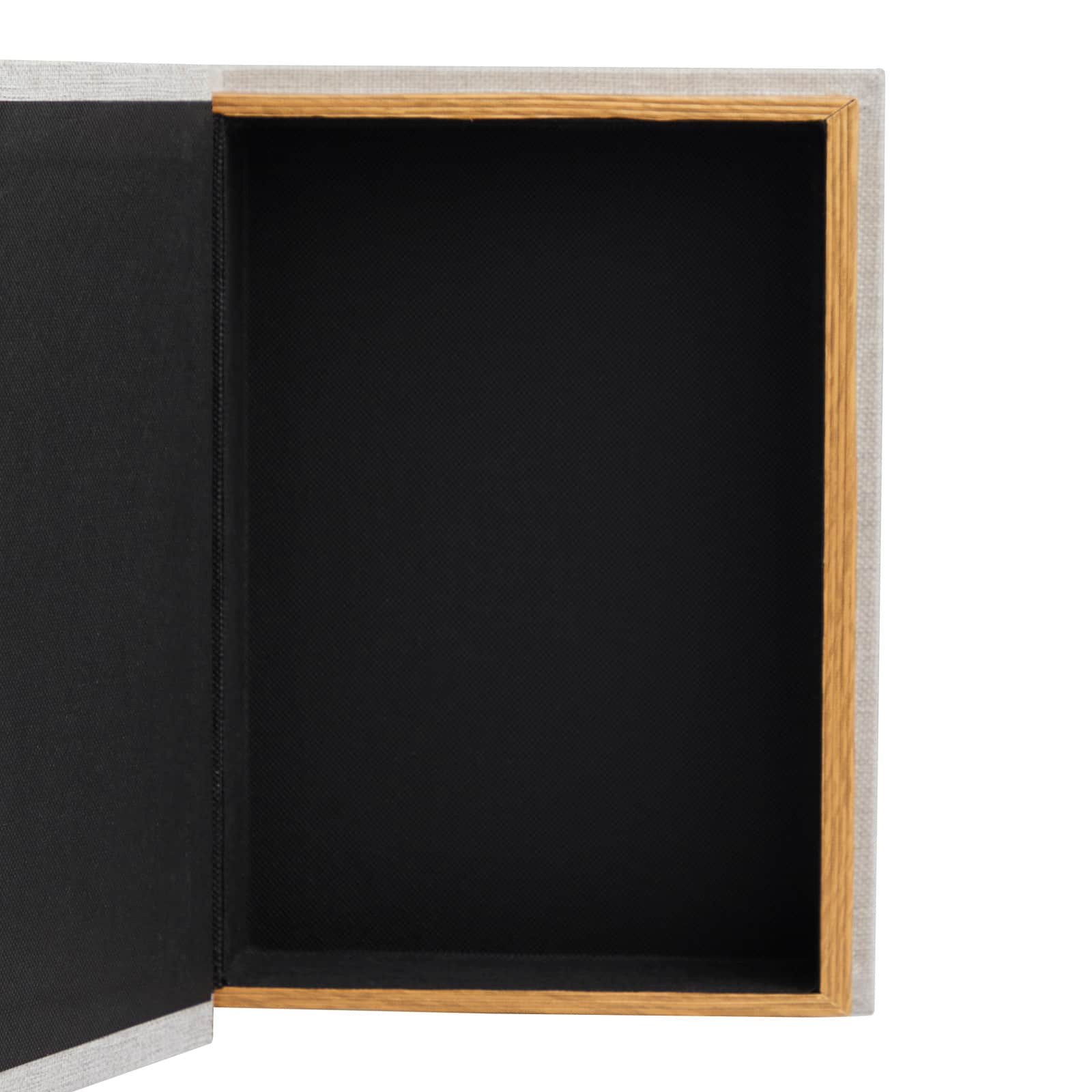 Light Gray Oh, Happy Day Linen Storage Book Box Set