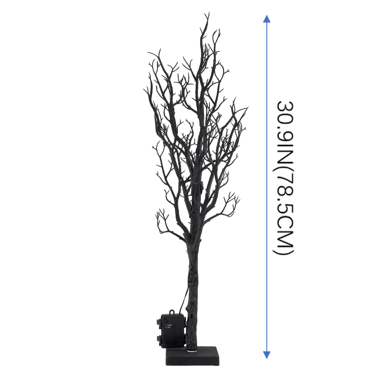 30" Purple LED Lighted Spooky Tree by Ashland®