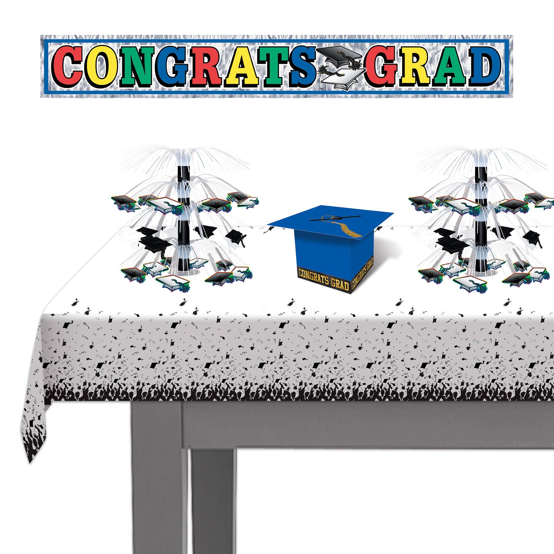 Beistle 8.5" Grad Cap Card Box