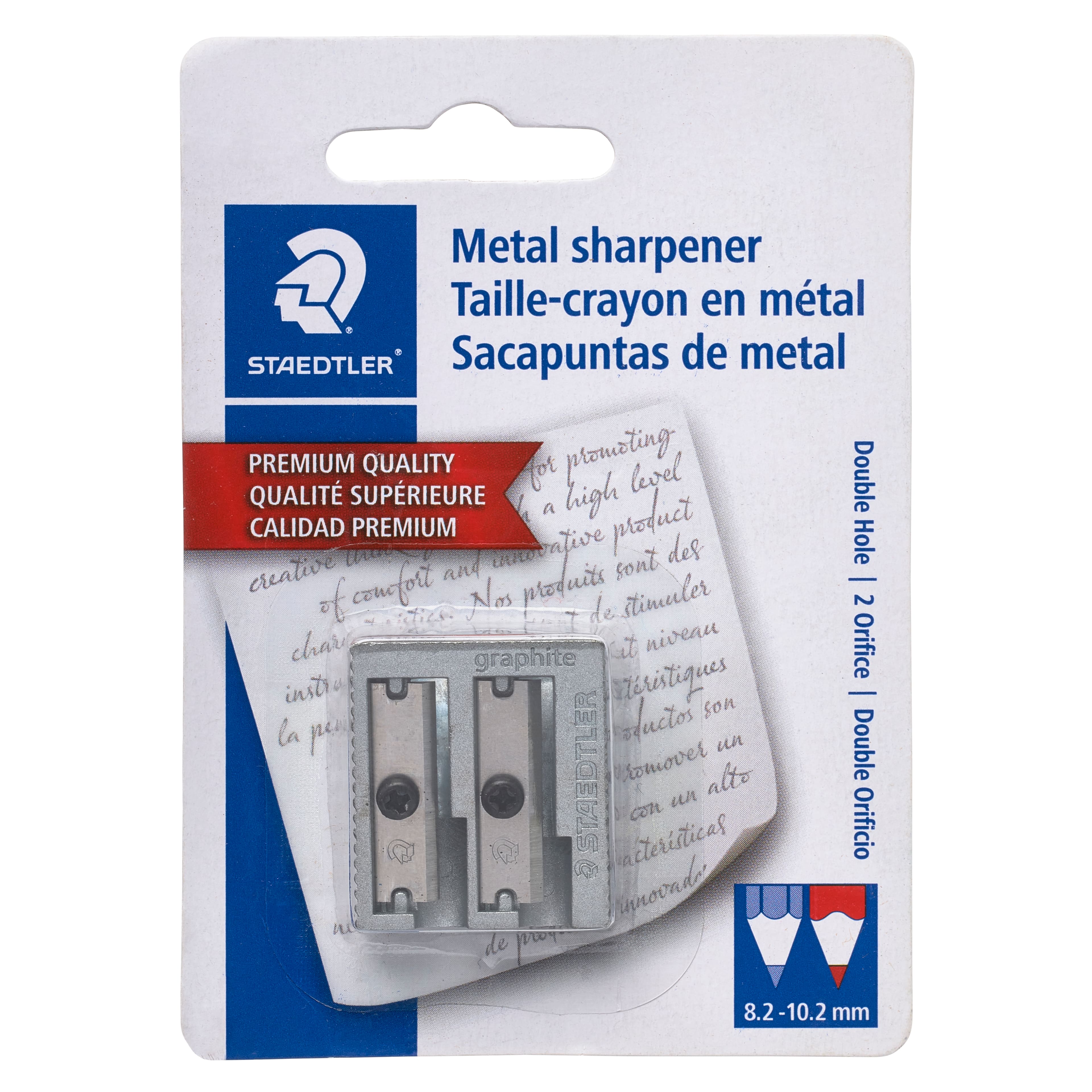 Staedtler® Metal Double Hole Sharpener