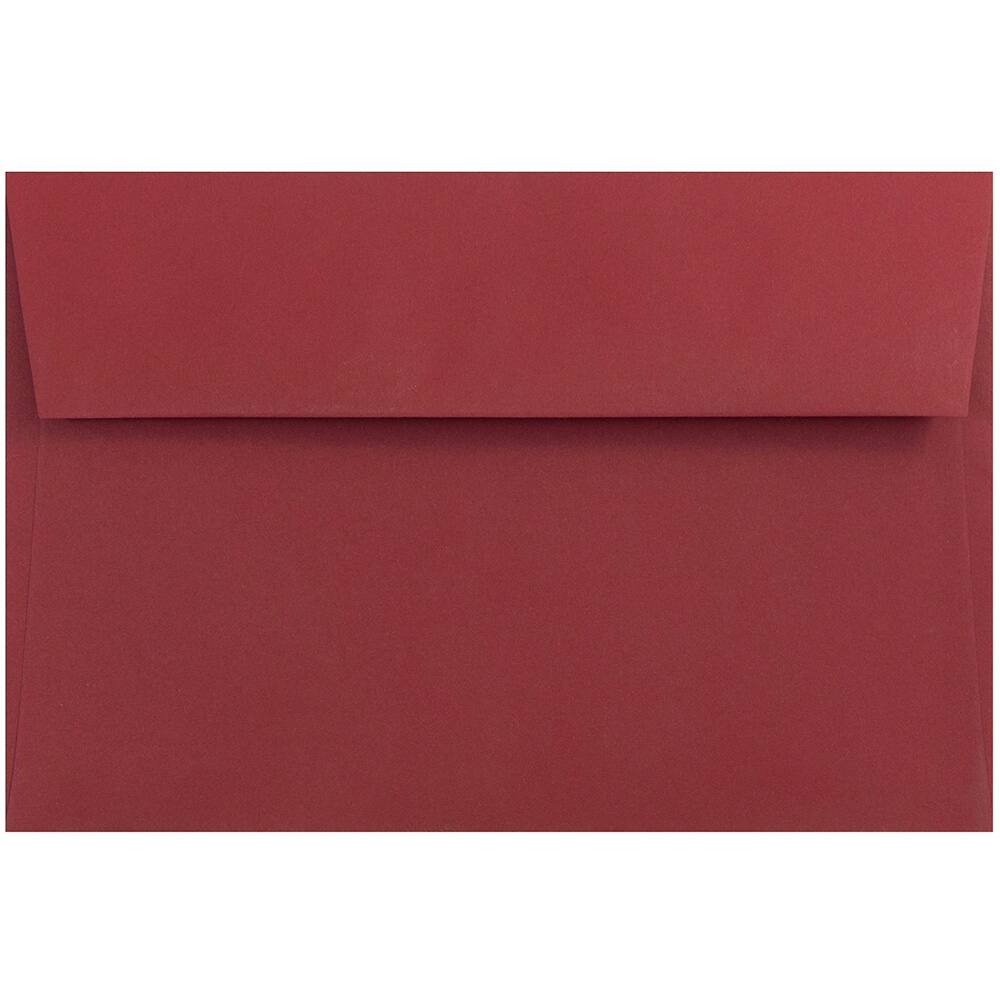 JAM Paper 6" x 9" Dark Red Premium Invitation Envelopes
