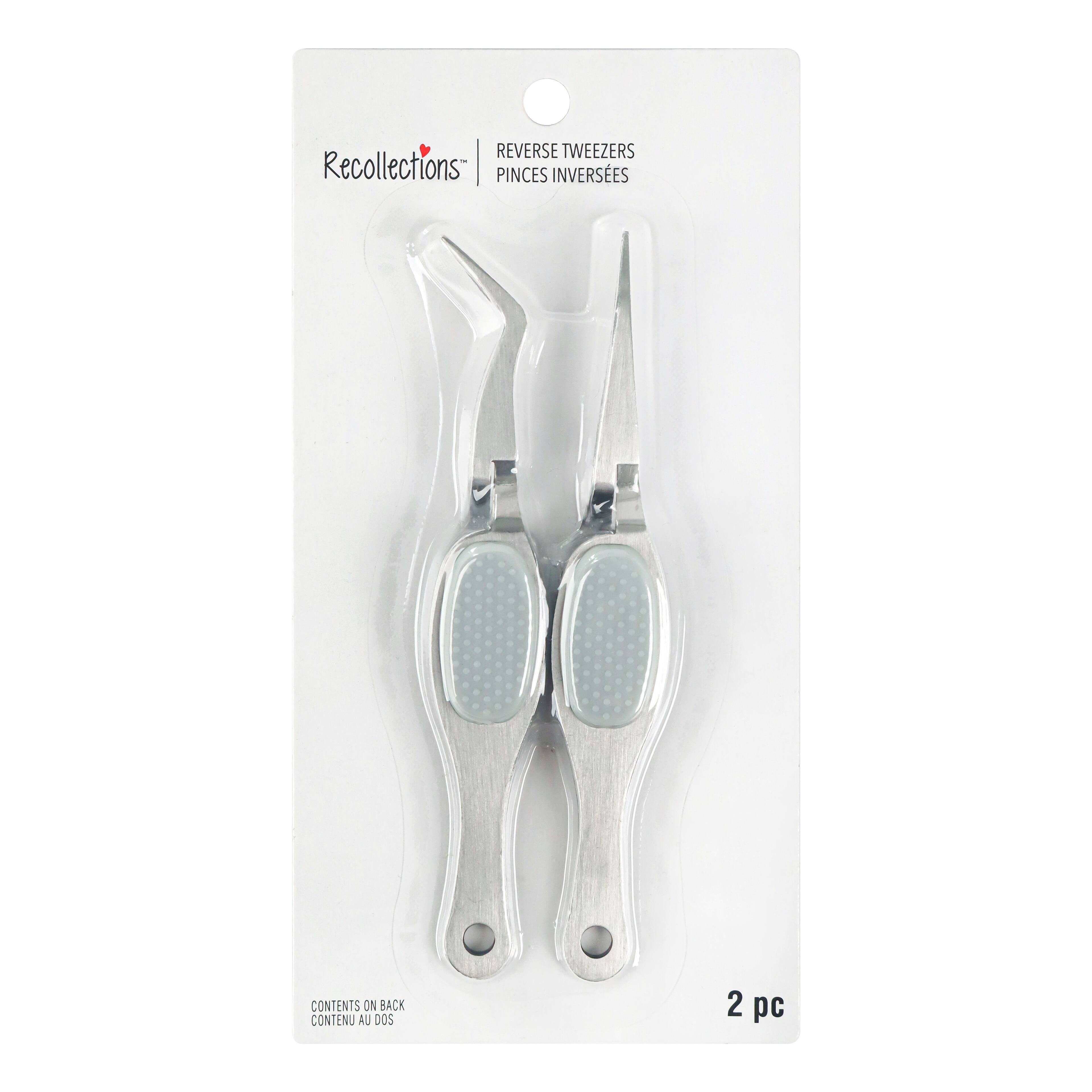 6 Pack: Reverse Tweezer Set by Recollections™