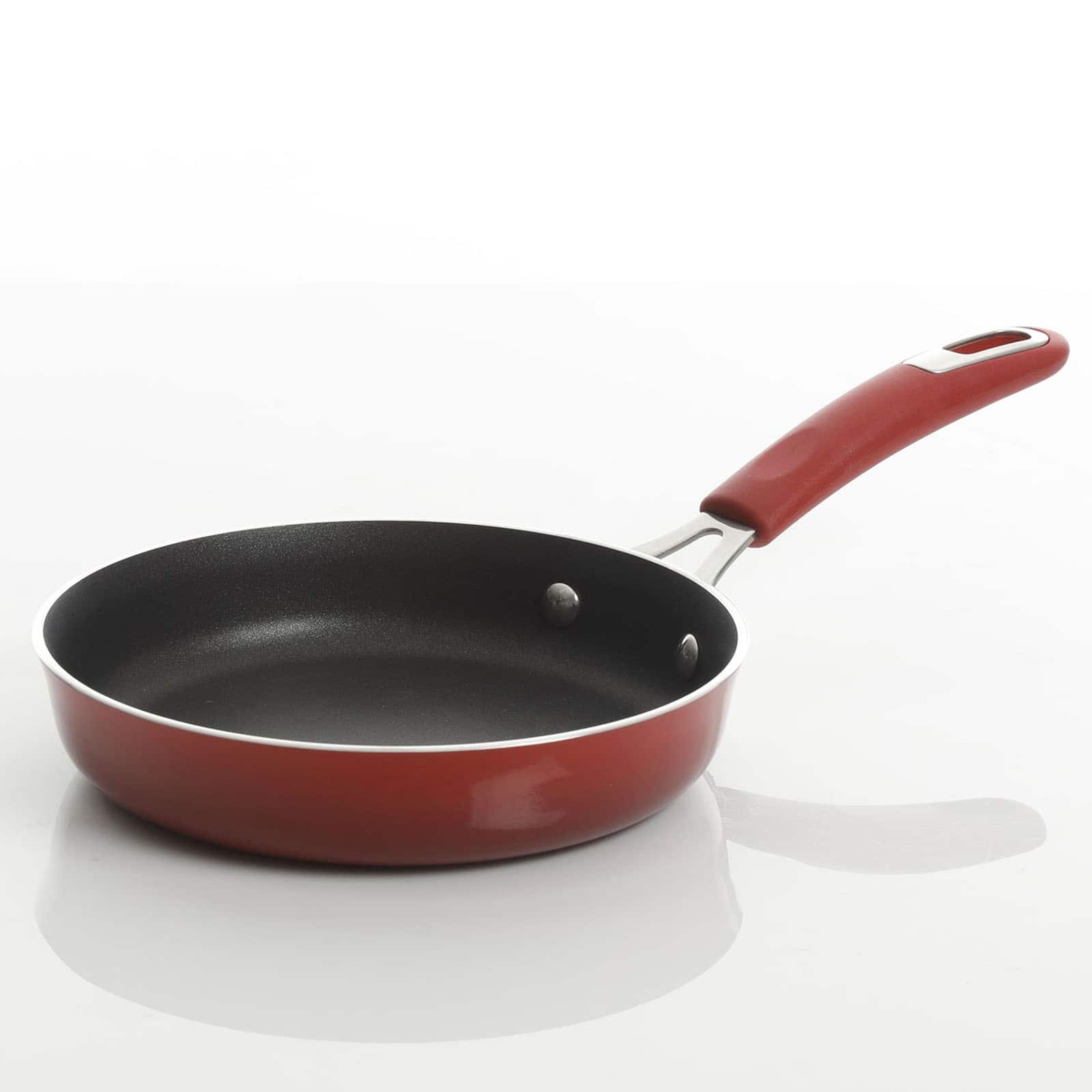 Kenmore® Elite Andover 10-Piece Red Gradient Nonstick Aluminum Cookware Set