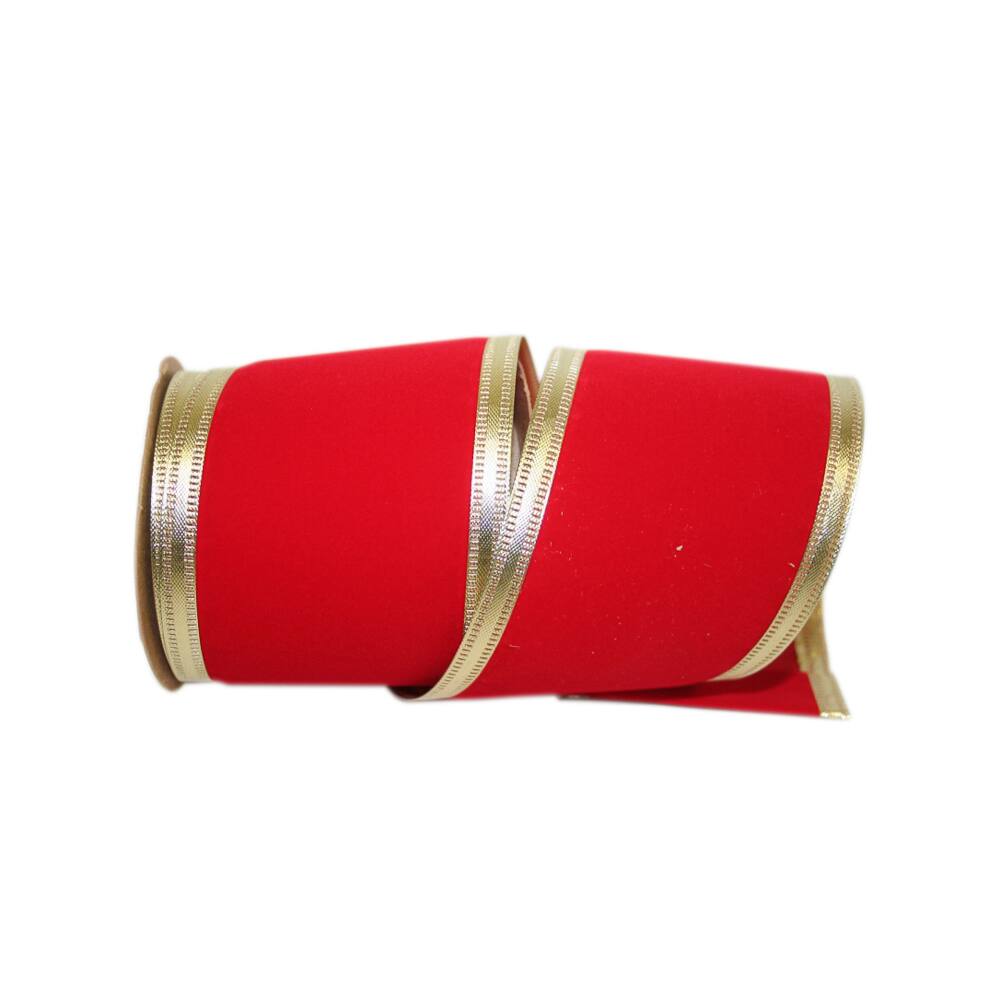 JAM Paper Velvet Dynasty Wired Edge Ribbon