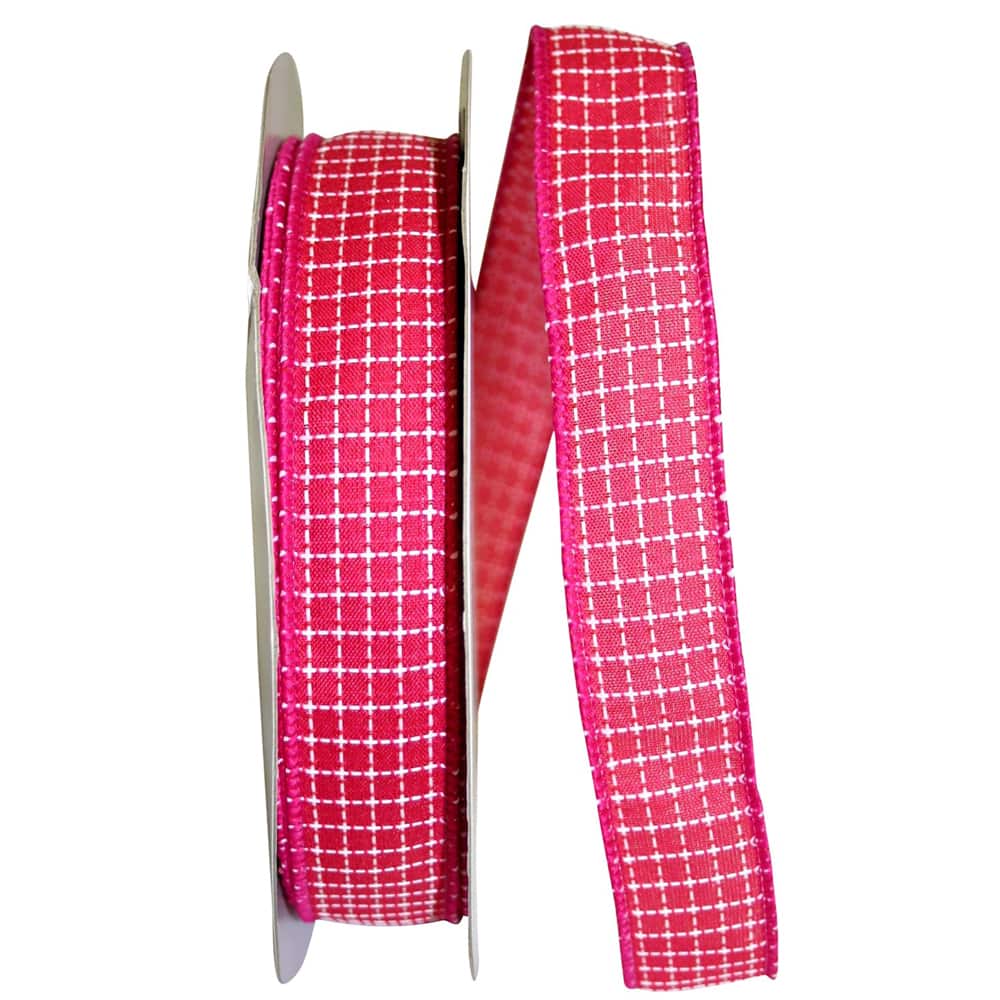 JAM Paper 1.5" x 50yd. Saddle Linen Ribbon