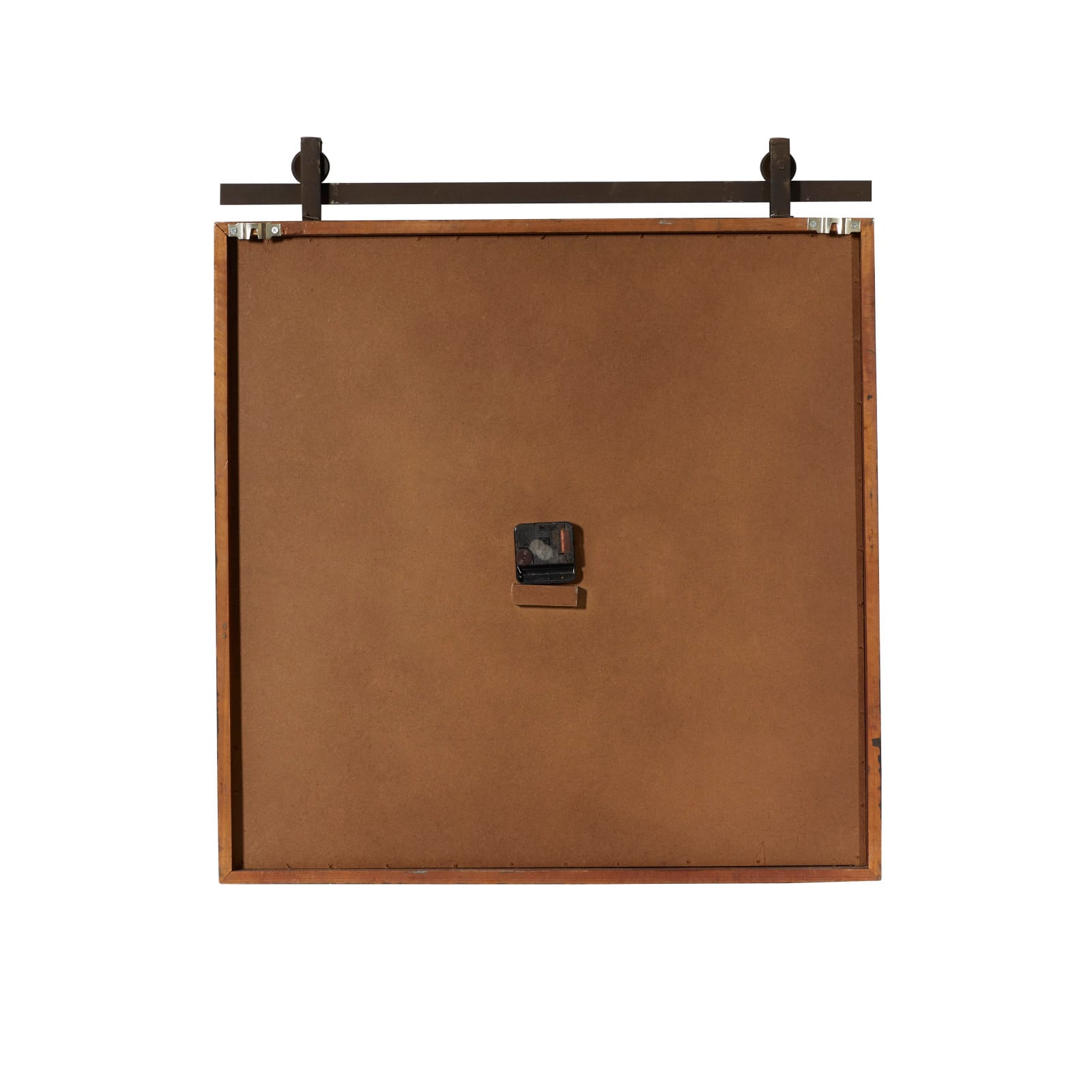 Industrial Wood Wall Clock