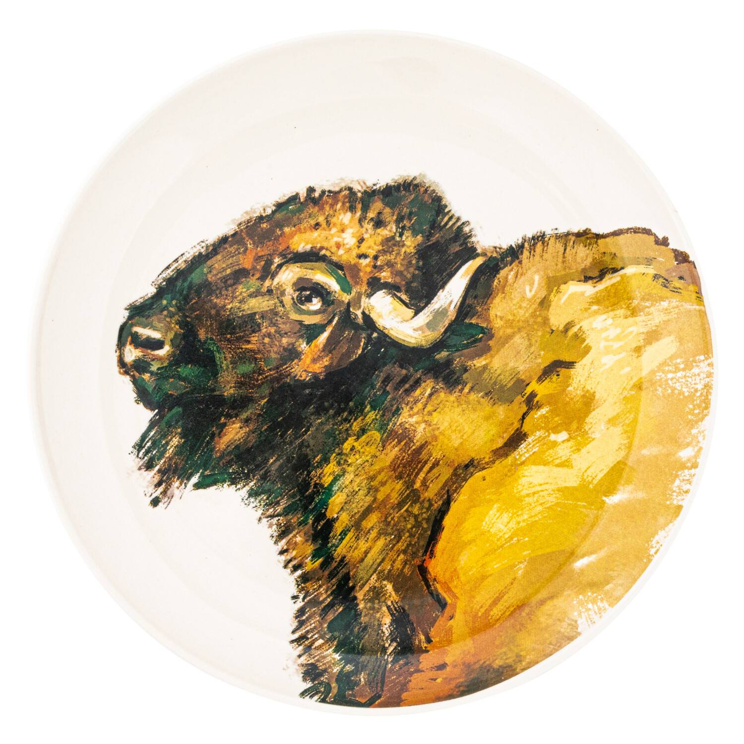 Hello Honey® 10.5" Animal & Flower Stoneware Dinner Plate Set