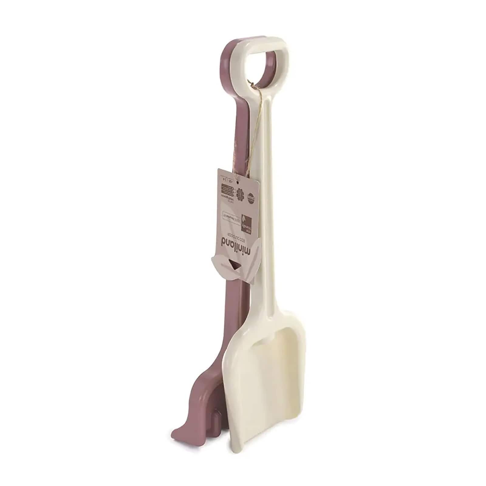 Miniland 50cm ECO Rake & Spade Sand Set