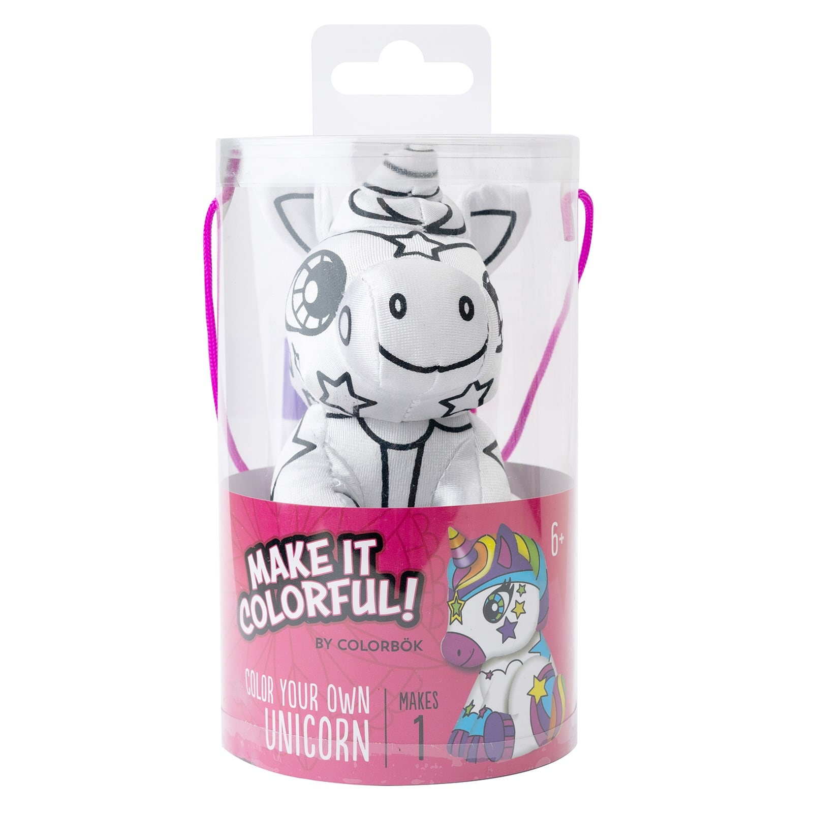 Colorbok® Make It Colorful! Color Your Own Plush Unicorn Kit