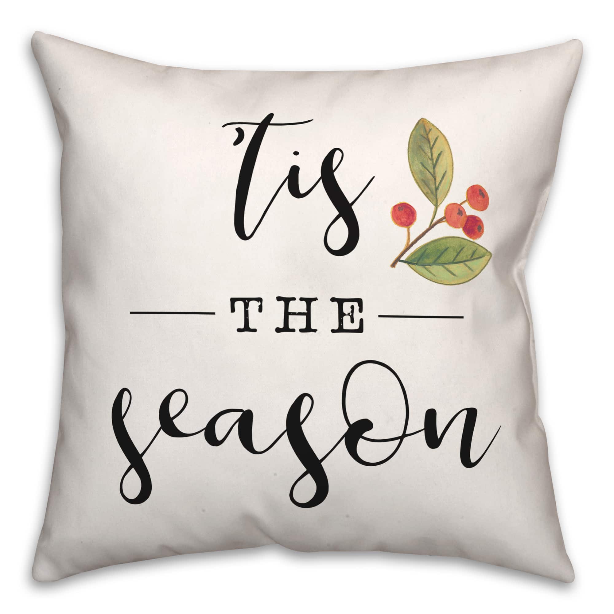 Tis the Season Throw Pillow
