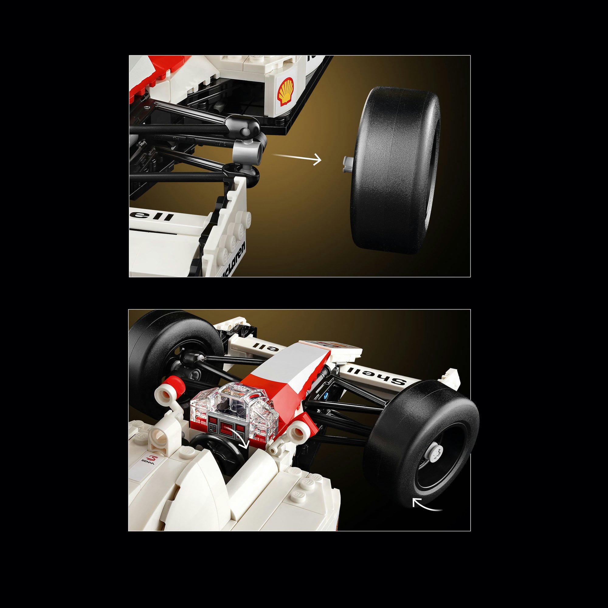 LEGO® Icons McLaren MP4/4 & Ayrton Senna Set 10330