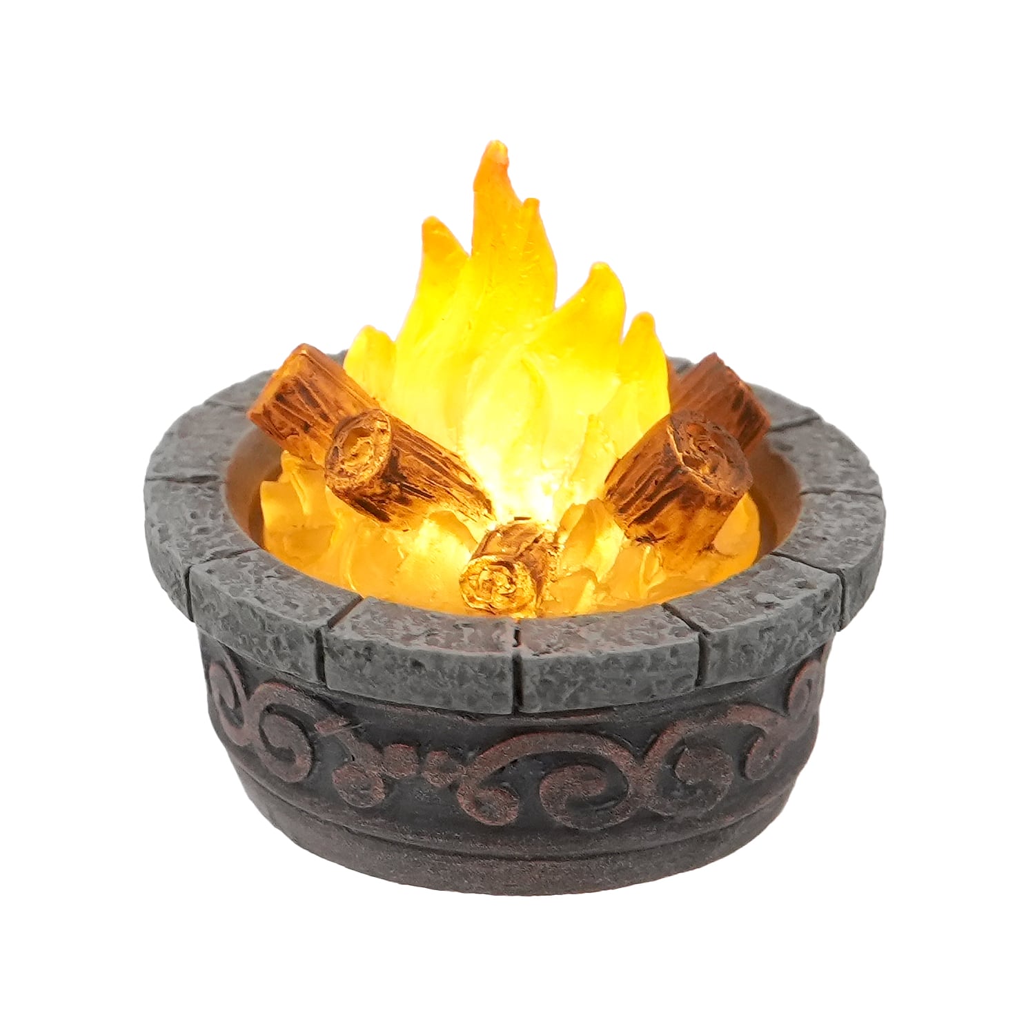 Mini LED Fire Pit Decoration by Ashland®