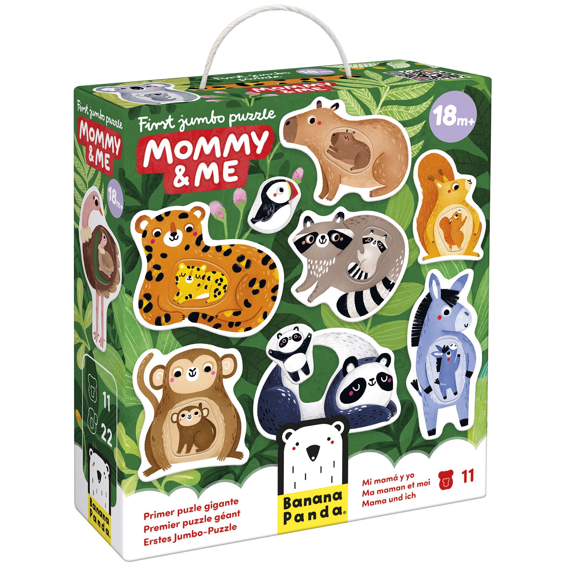 Banana Panda First Jumbo Mommy & Me Puzzle Set