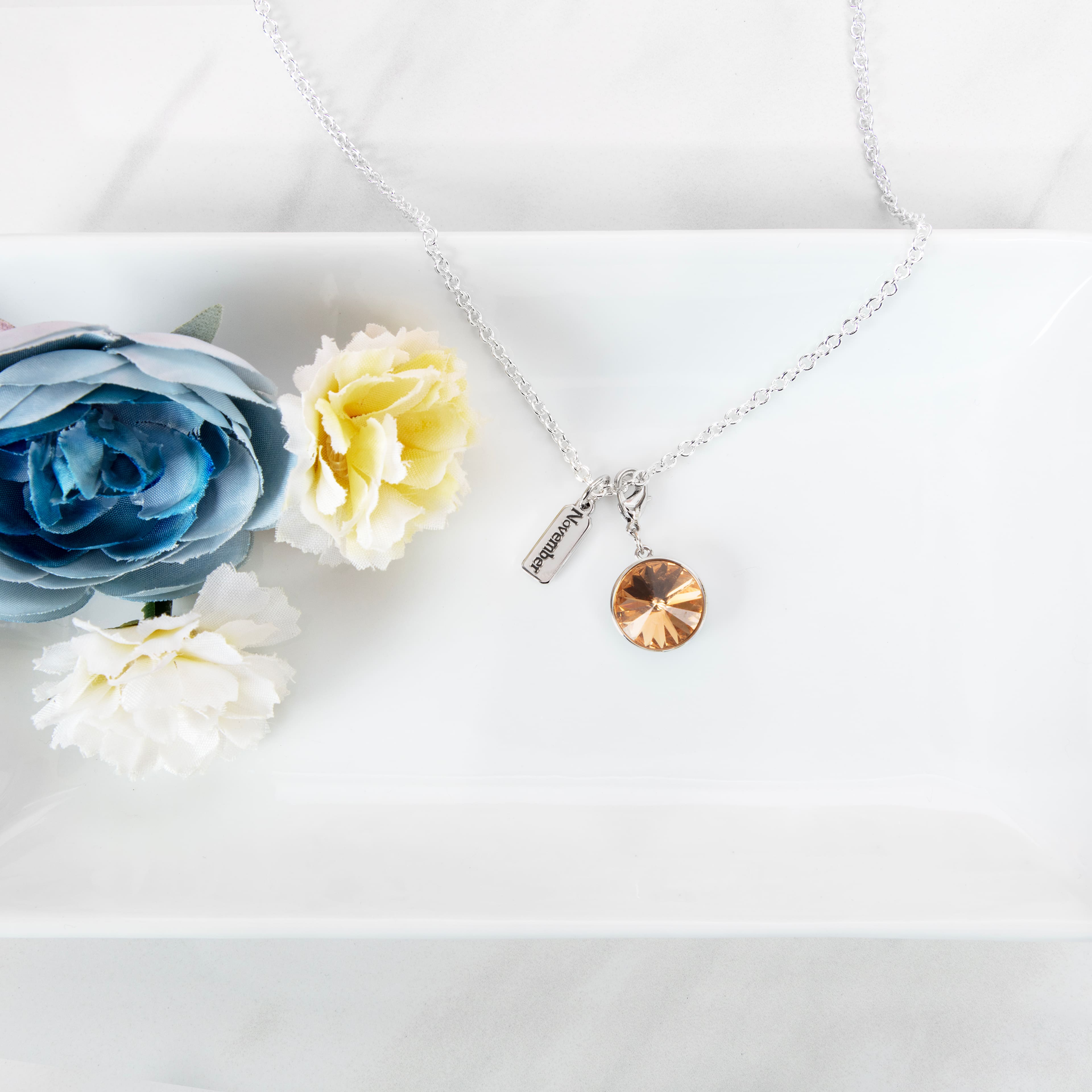 12 Pack: Austrian Crystal Birth Month Charm Set by Bead Landing™