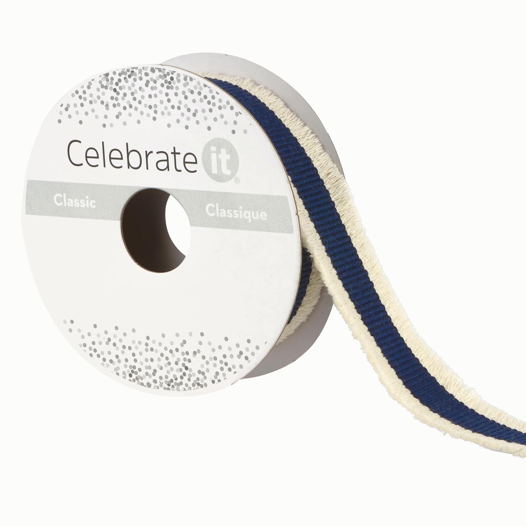 12 Pack: 7/8'' x 5yd. Fringe Ribbon by Celebrate It®