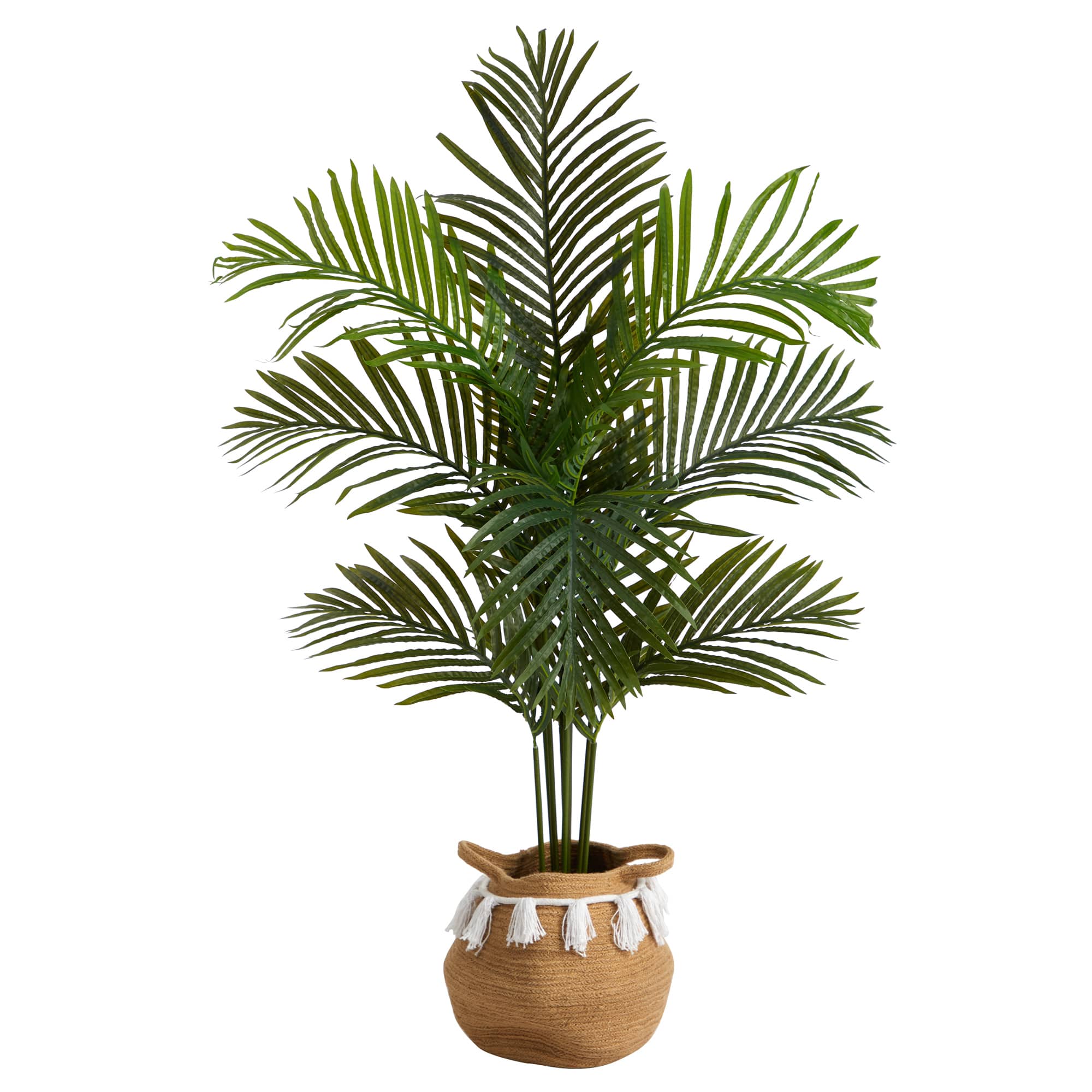 4ft. Artificial Paradise Palm Tree with Basket