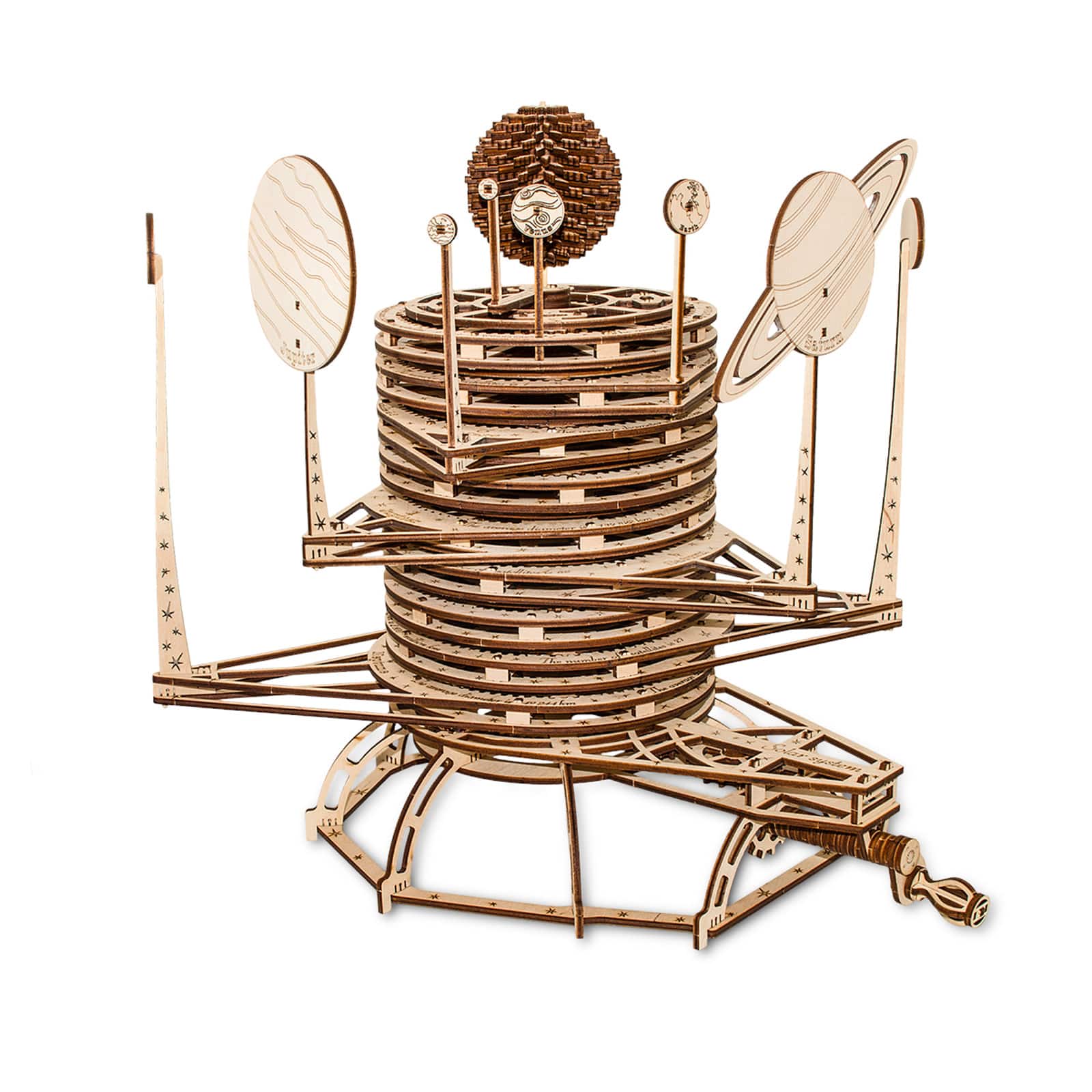  EWA™ Eco-Wood-Art Planetarium 3D Wooden STEM Construction Kit