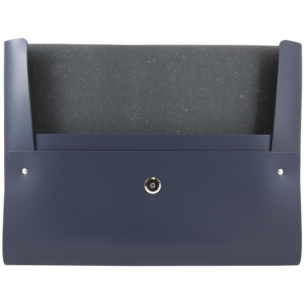JAM Paper Italian Leather Snap Closure Portfolio