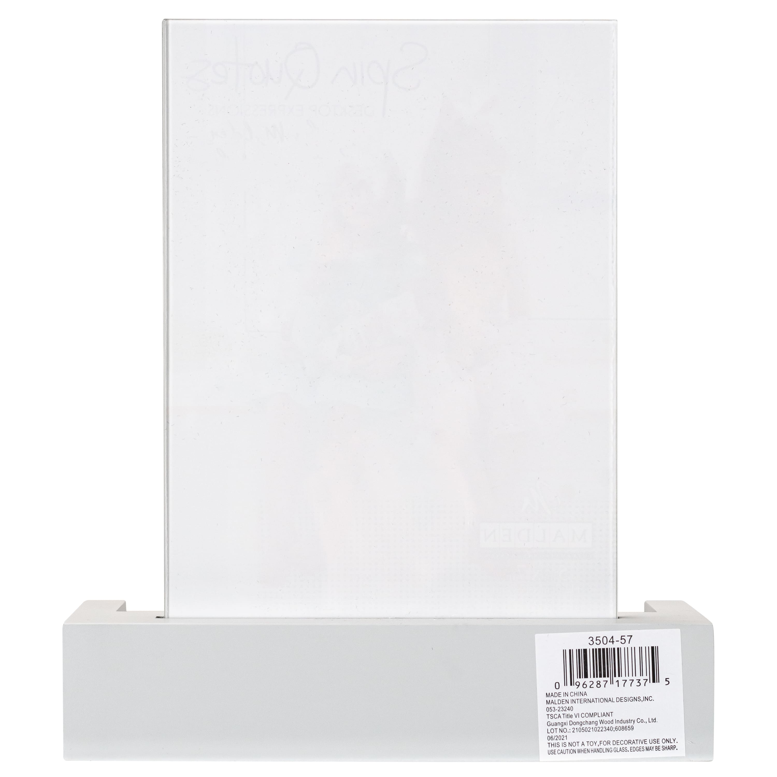 Malden International Designs Grandkids 5" x 7" Spin Quote Frame