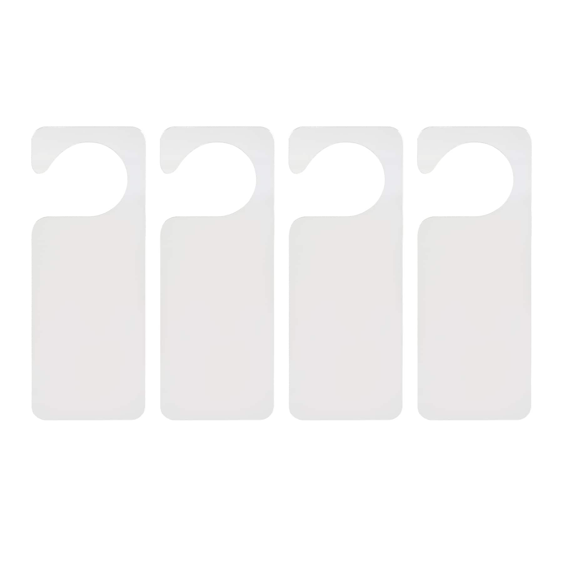 8" Acrylic Door Hangers, 4ct. by Make Market®