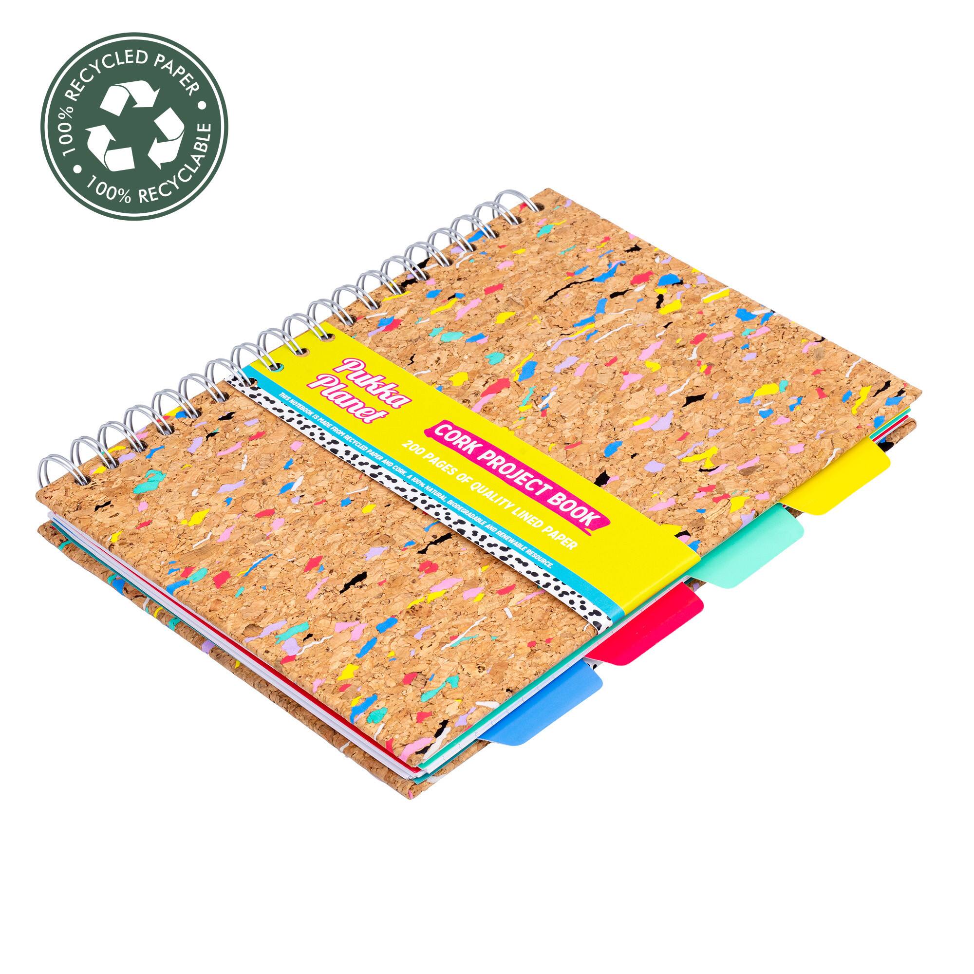 Pukka Pads Pukka Planet Cork B5 Project Book