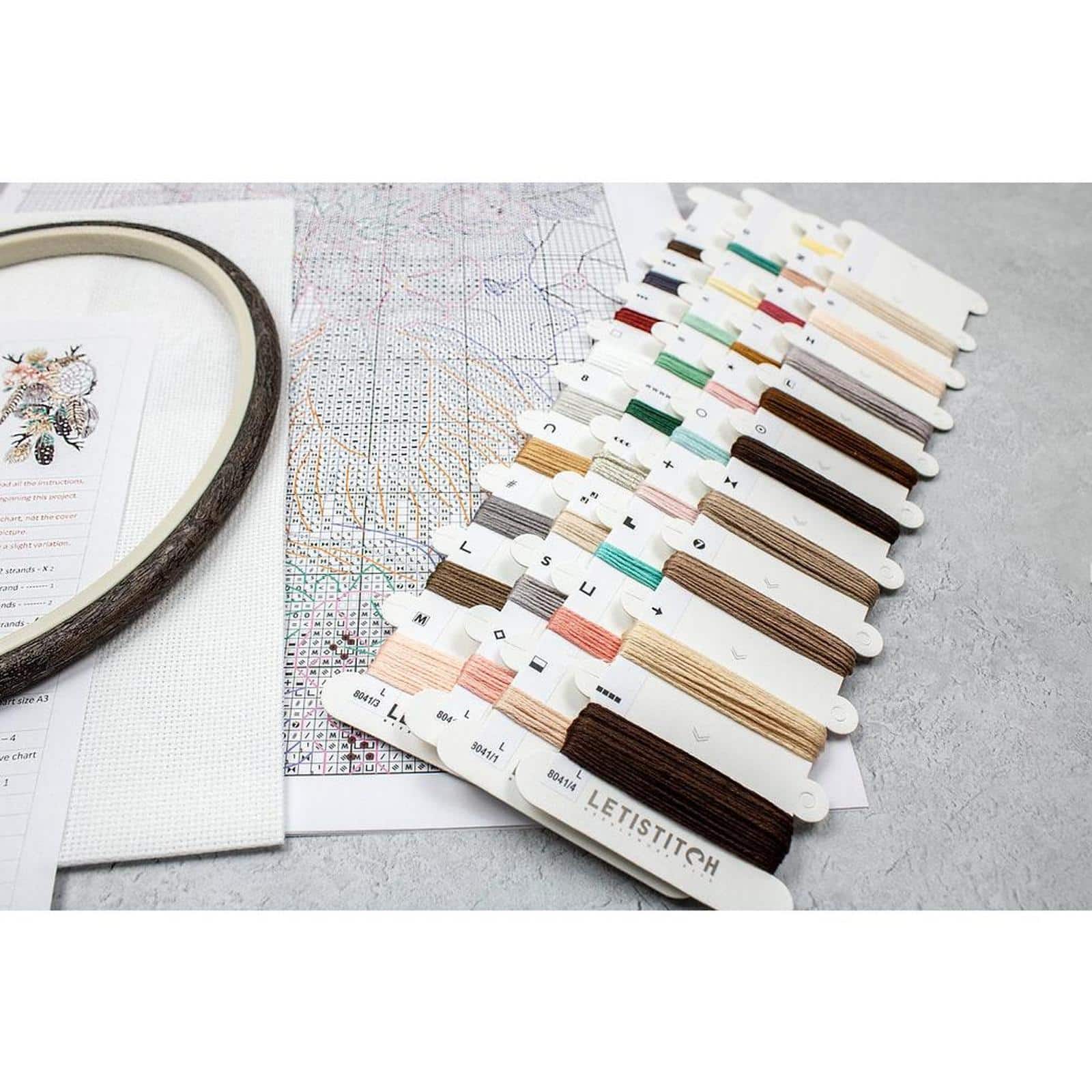 Letistitch Moon Dreams Counted Cross Stitch Kit