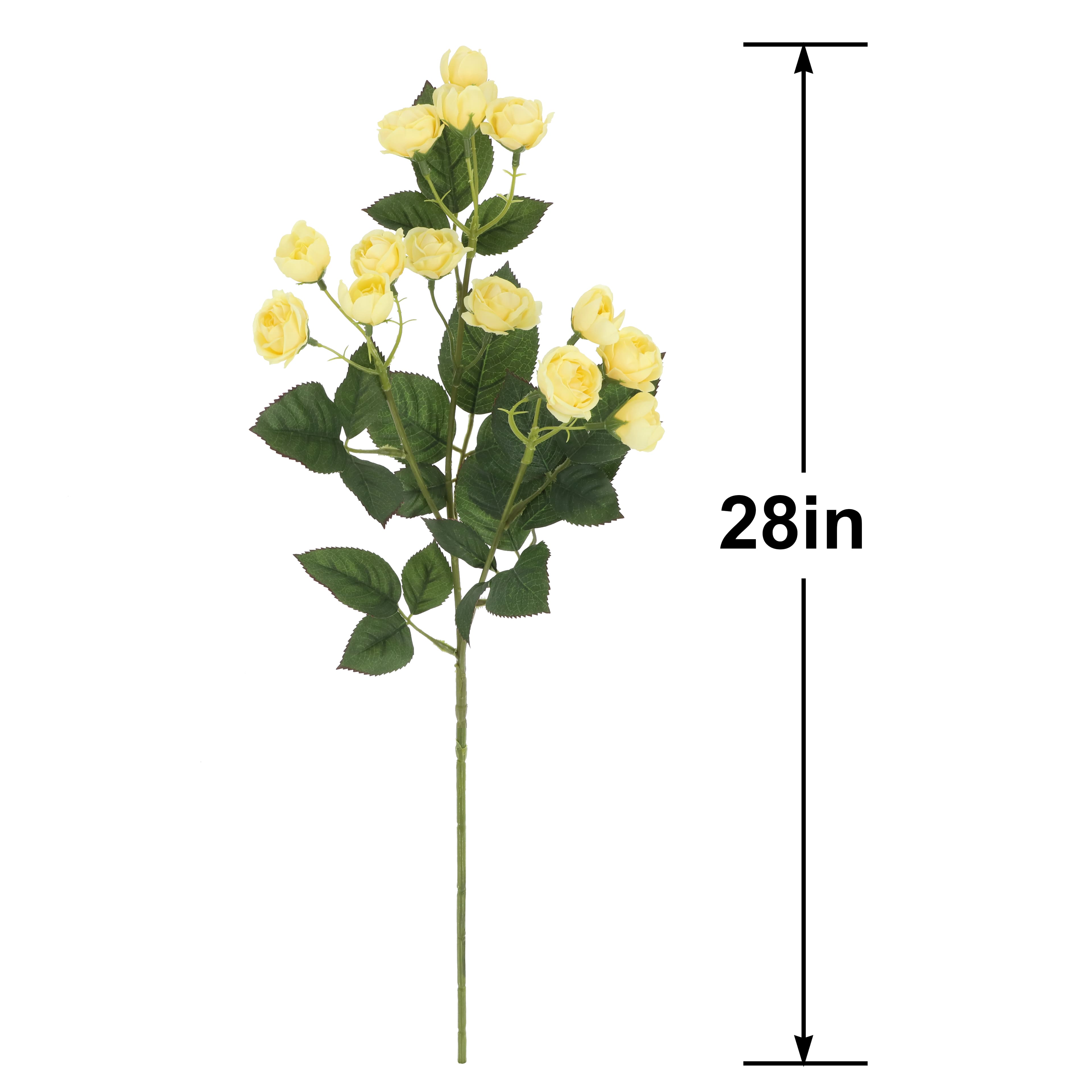 28" Yellow Rose Stem by Ashland®