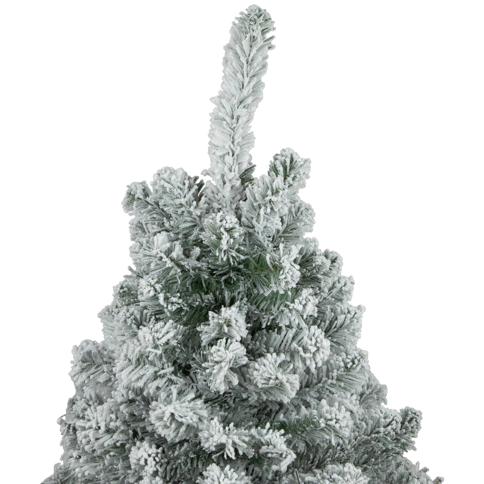 Northlight 3ft. Unlit Medium Heavily Flocked Madison Pine Artificial Christmas Tree