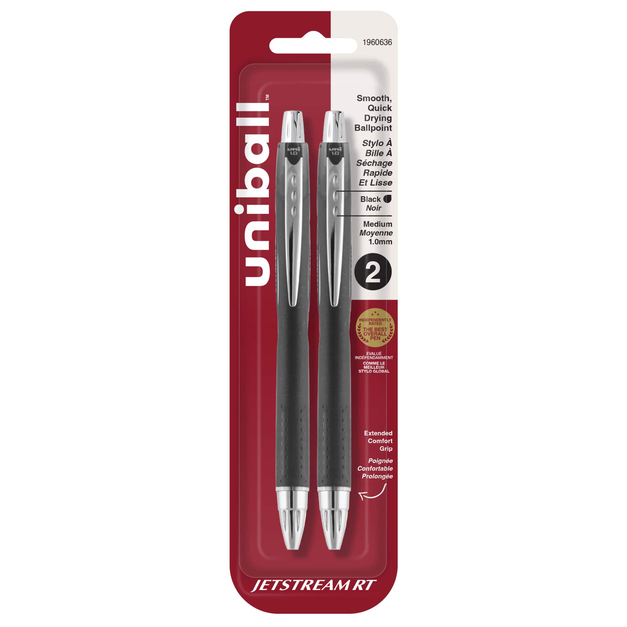 uniball™ Jetstream RT 1.0mm Ballpoint Pens, 2ct.