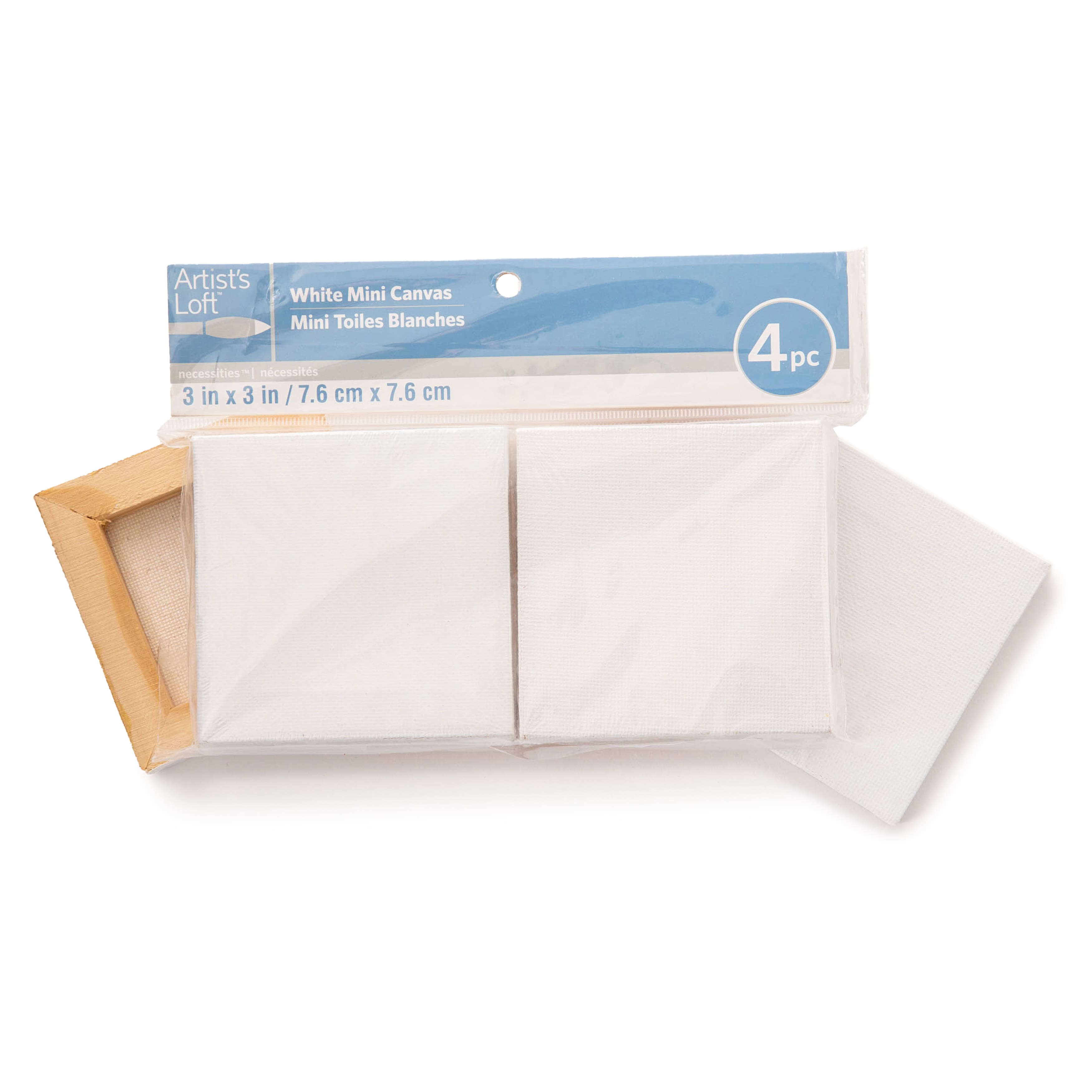 12 Packs: 4 ct. (48 total) 3" x 3" Mini Canvas by Artist's Loft™  Necessities™