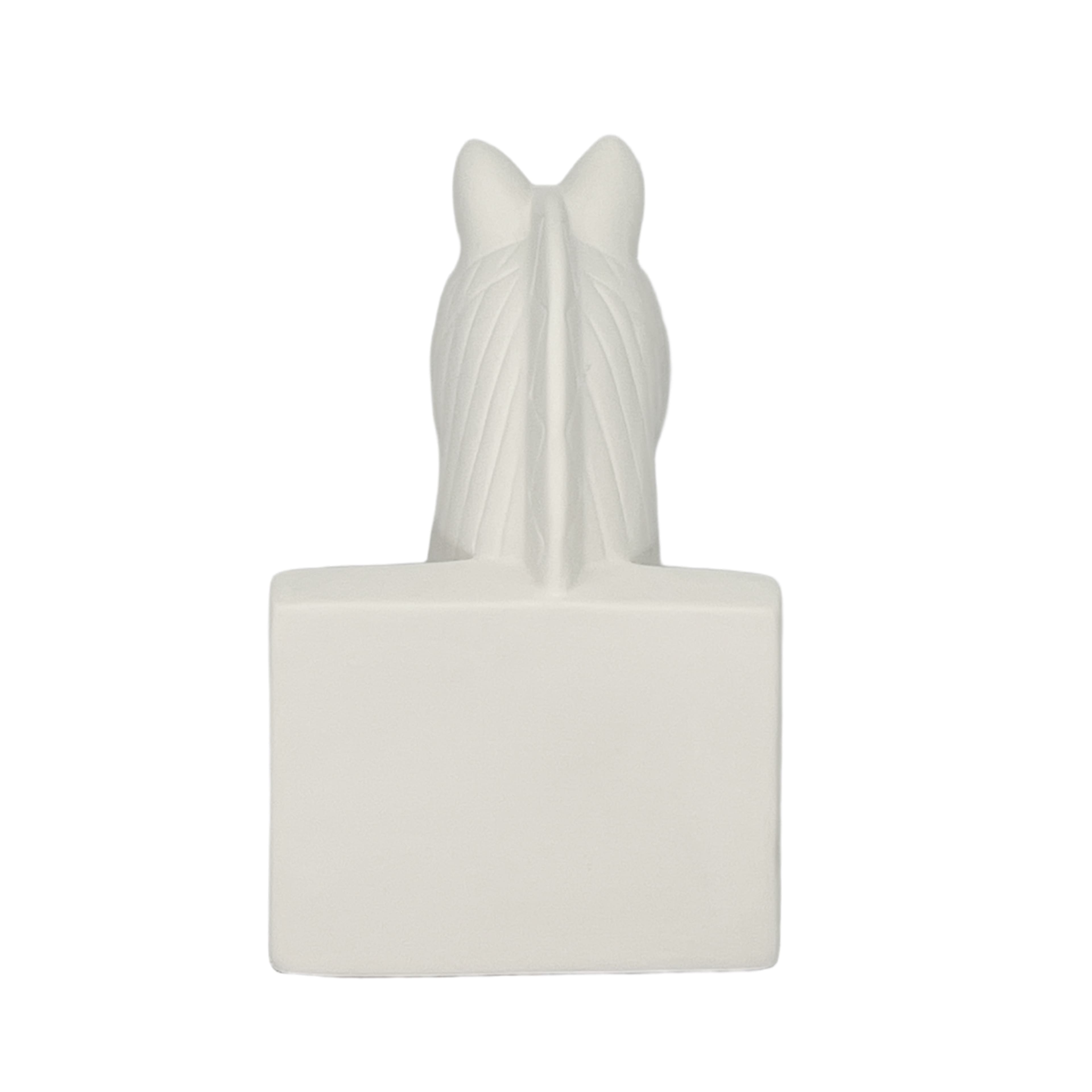 Jonathan Adler x Michaels 7" DIY Ceramic Trojan Horse Book End Set