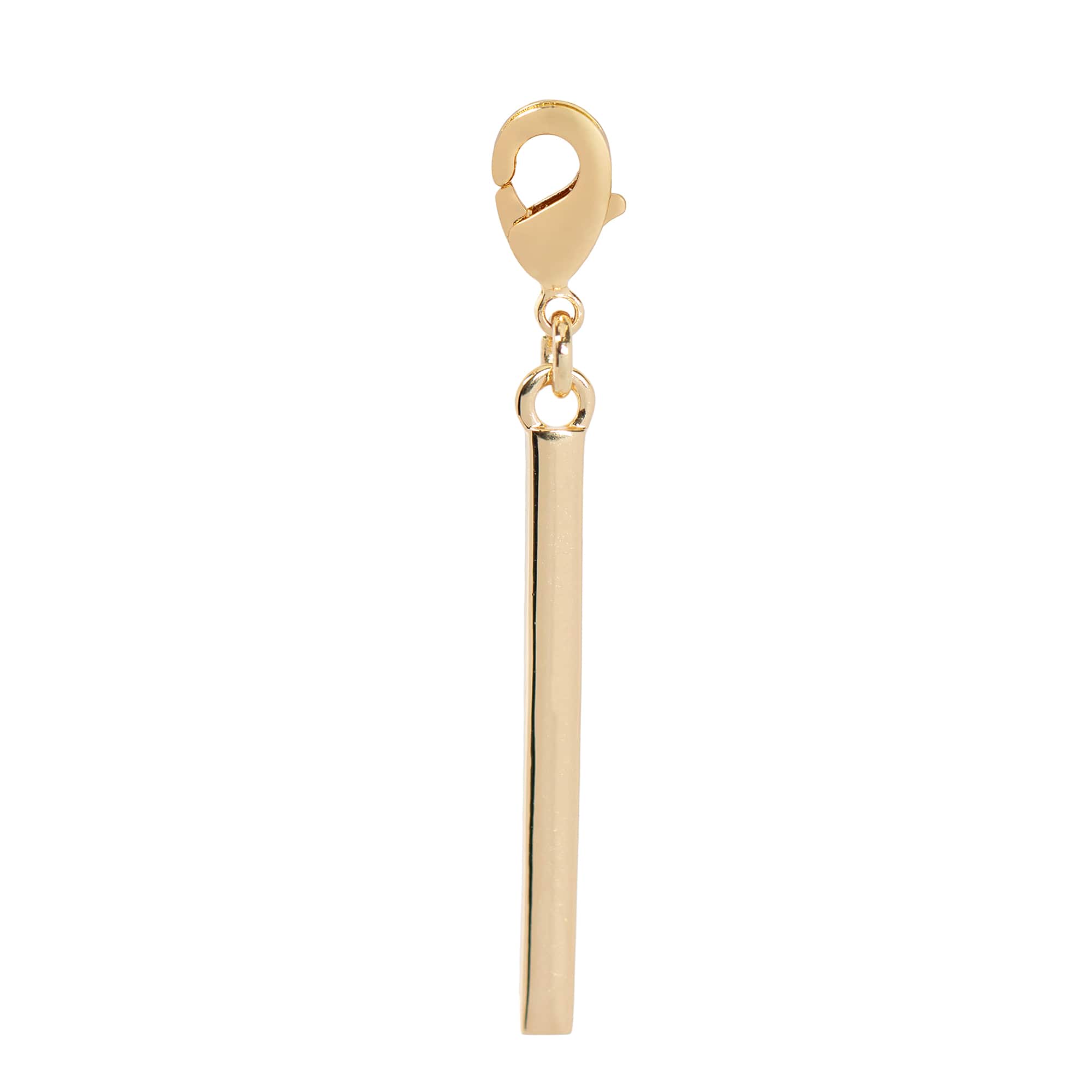 Gold Rainbow Bar Austrian Crystal Charm by Bead Landing™
