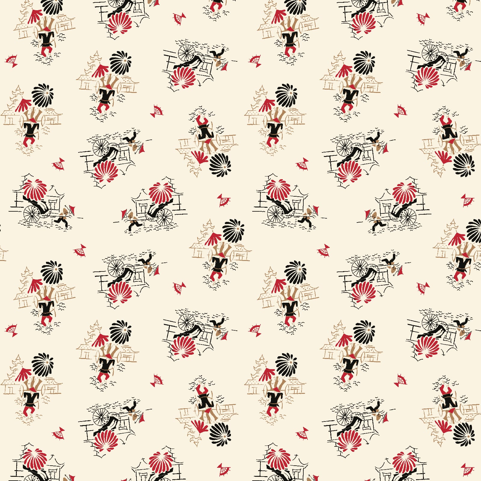 Springs Creative Mary Fons World Piece Cotton Fabric