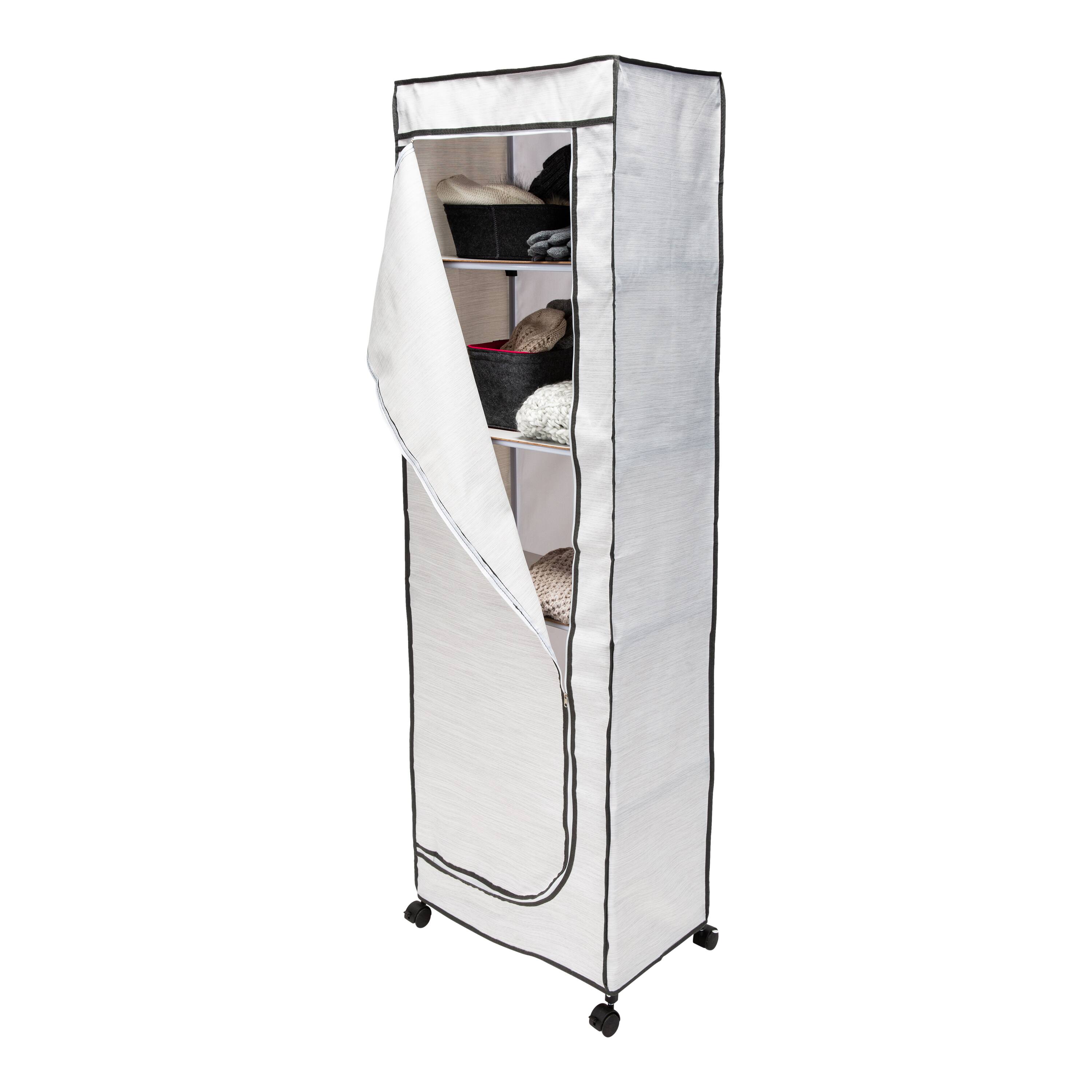 Organize It All Deluxe 5 Shelf Portable Wardrobe