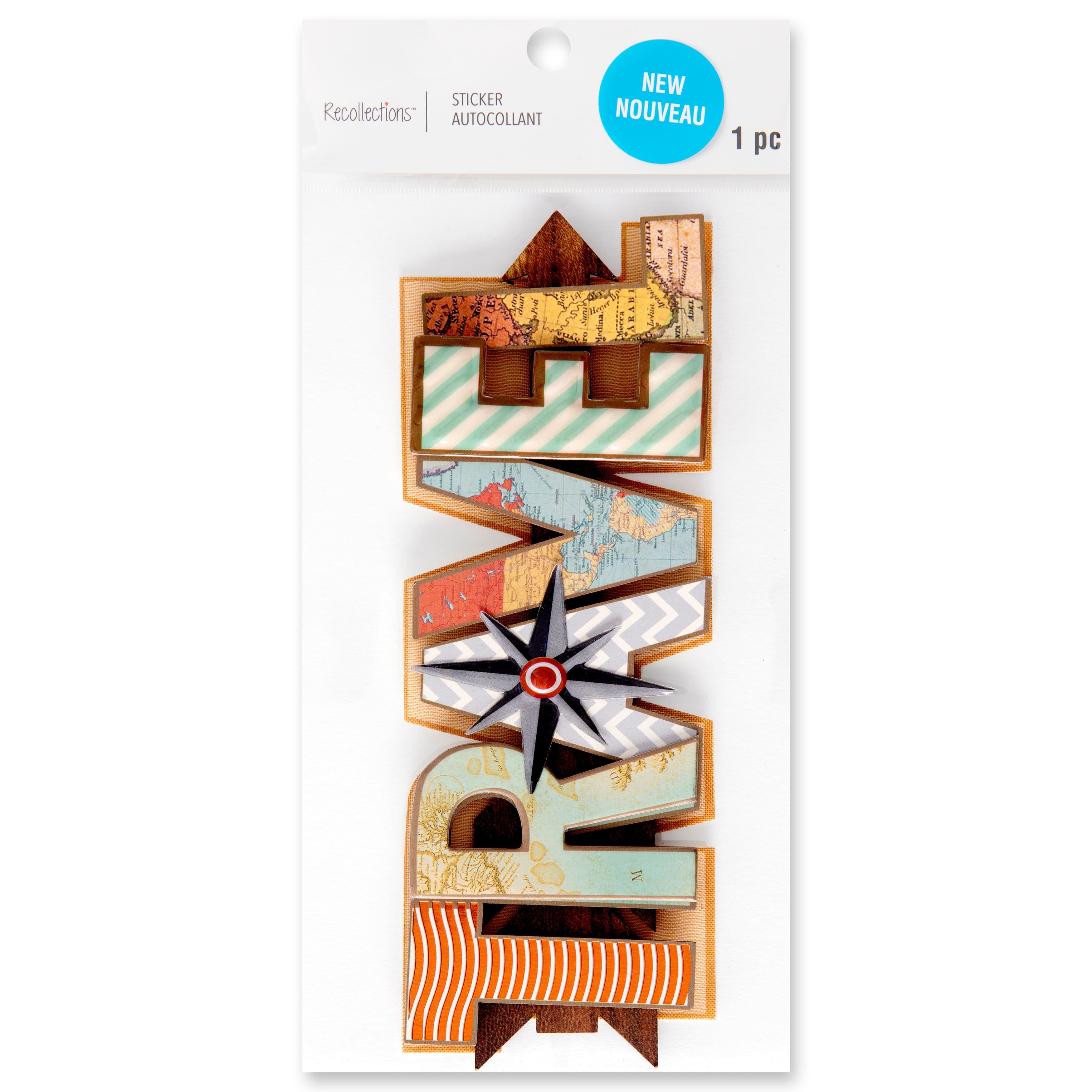 Travel Dimensional Sticker by Recollections™