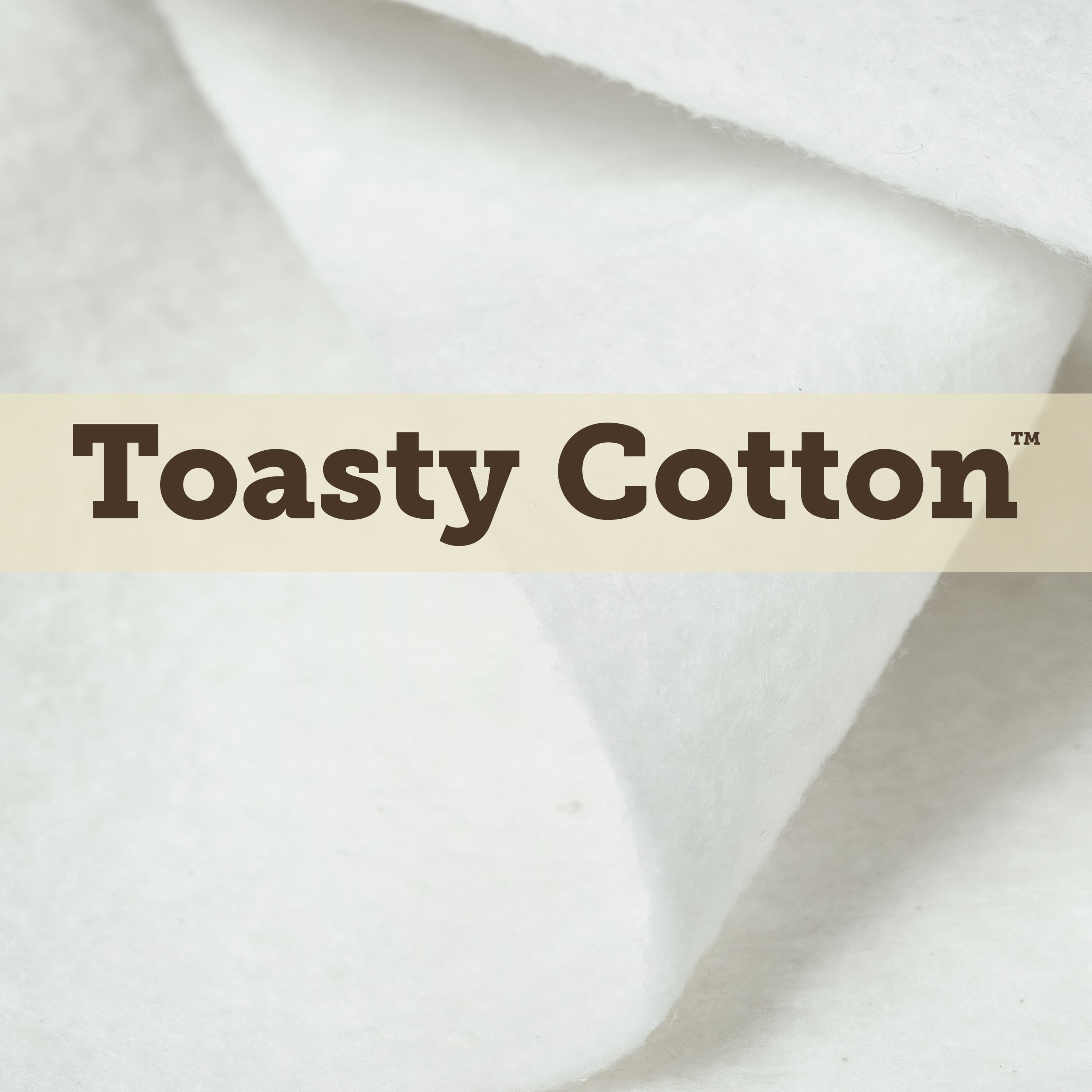 Toasty Cotton™ Natural Cotton Quilt Batting,  90" x 25yd.