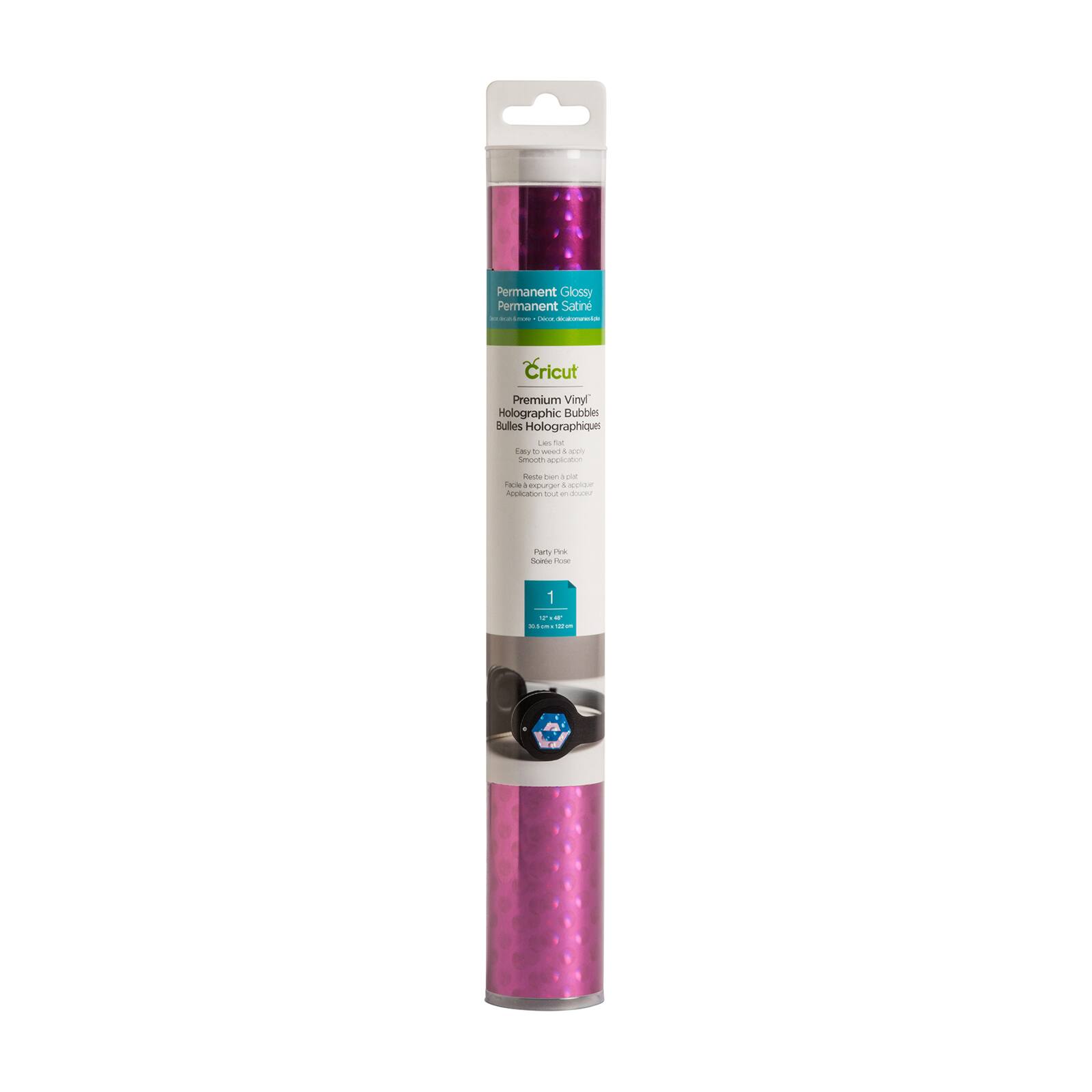 Cricut® Premium Vinyl™ Holographic Bubbles