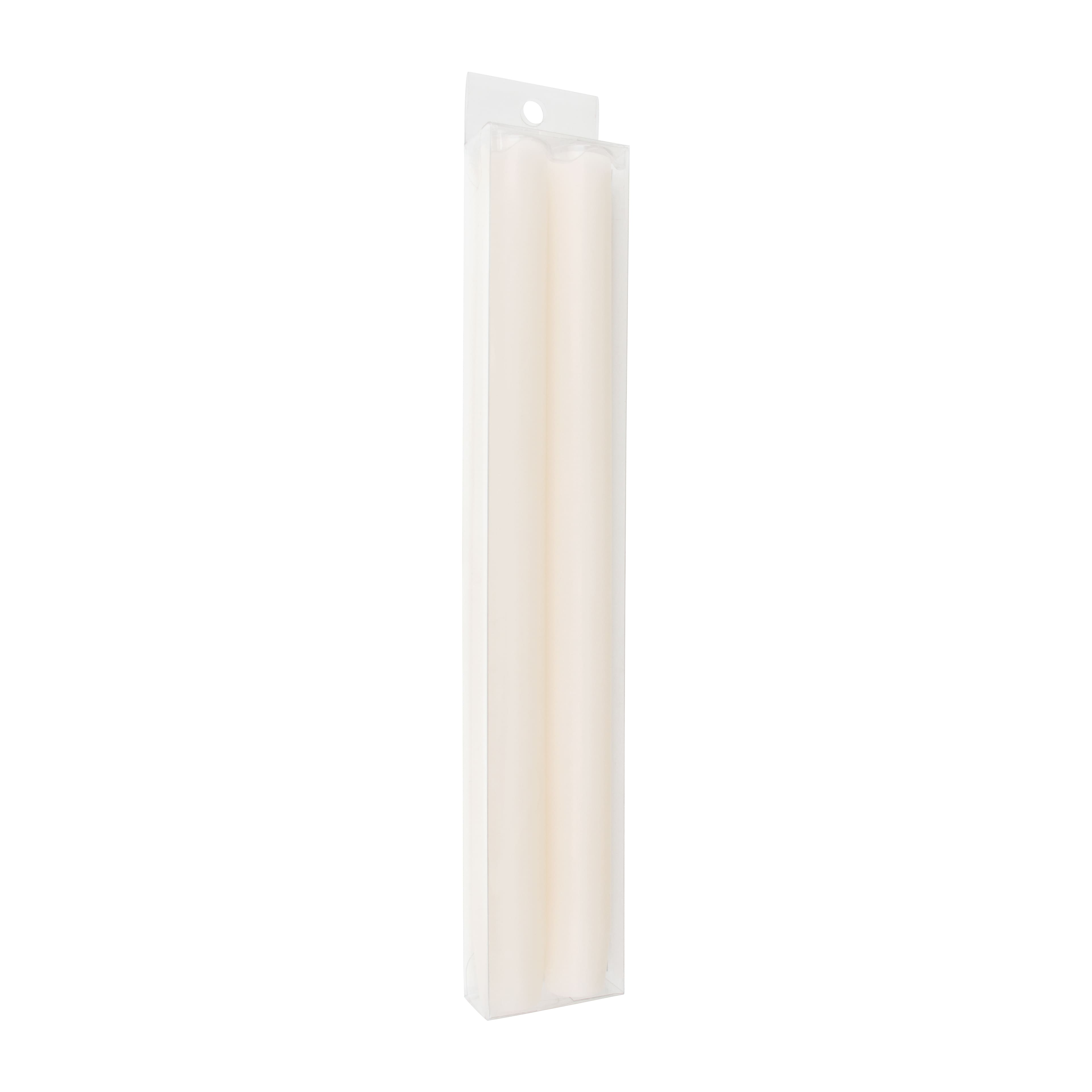 11.7" Unscented Narrow Taper Candles