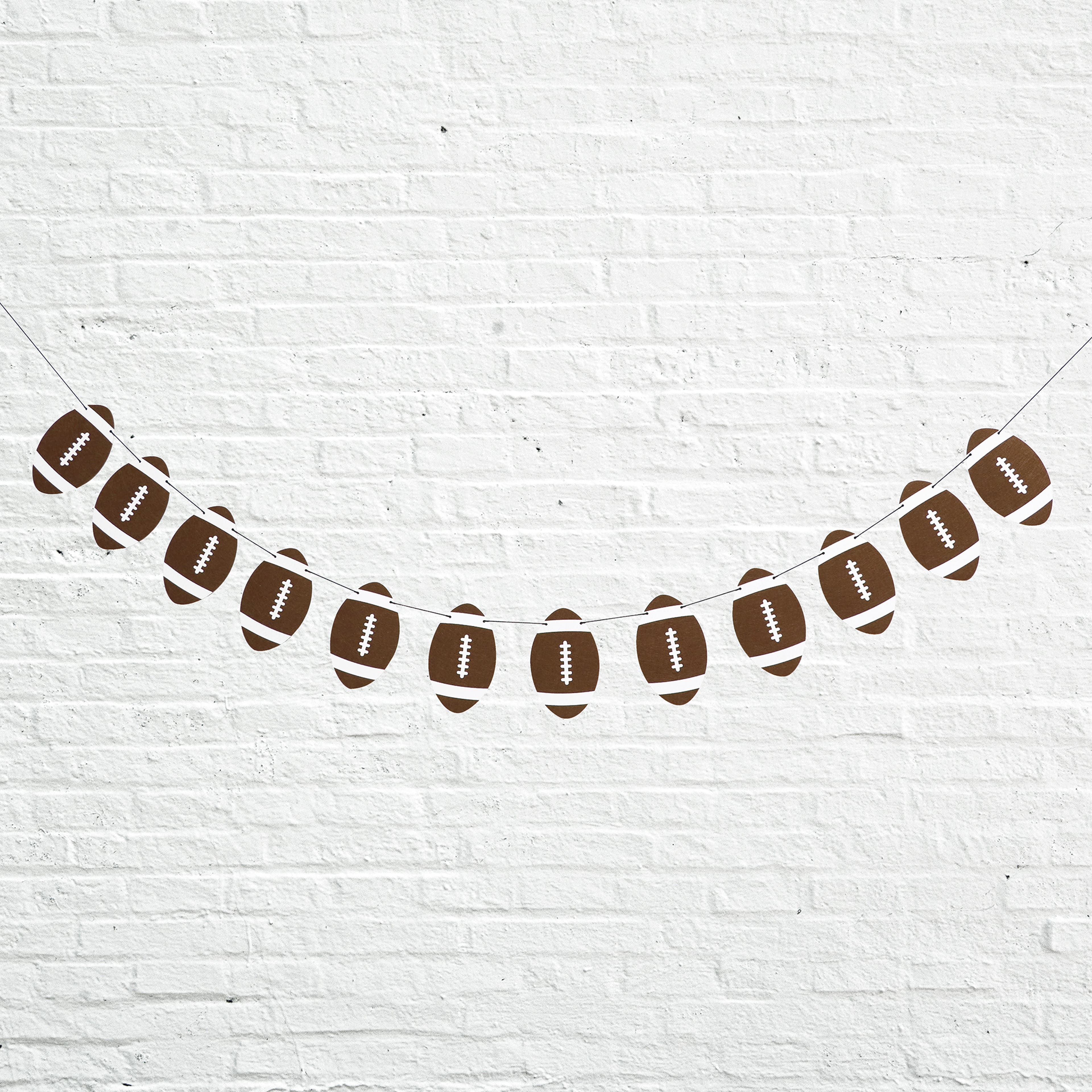 8ft. Football Felt Banner by Celebrate It™