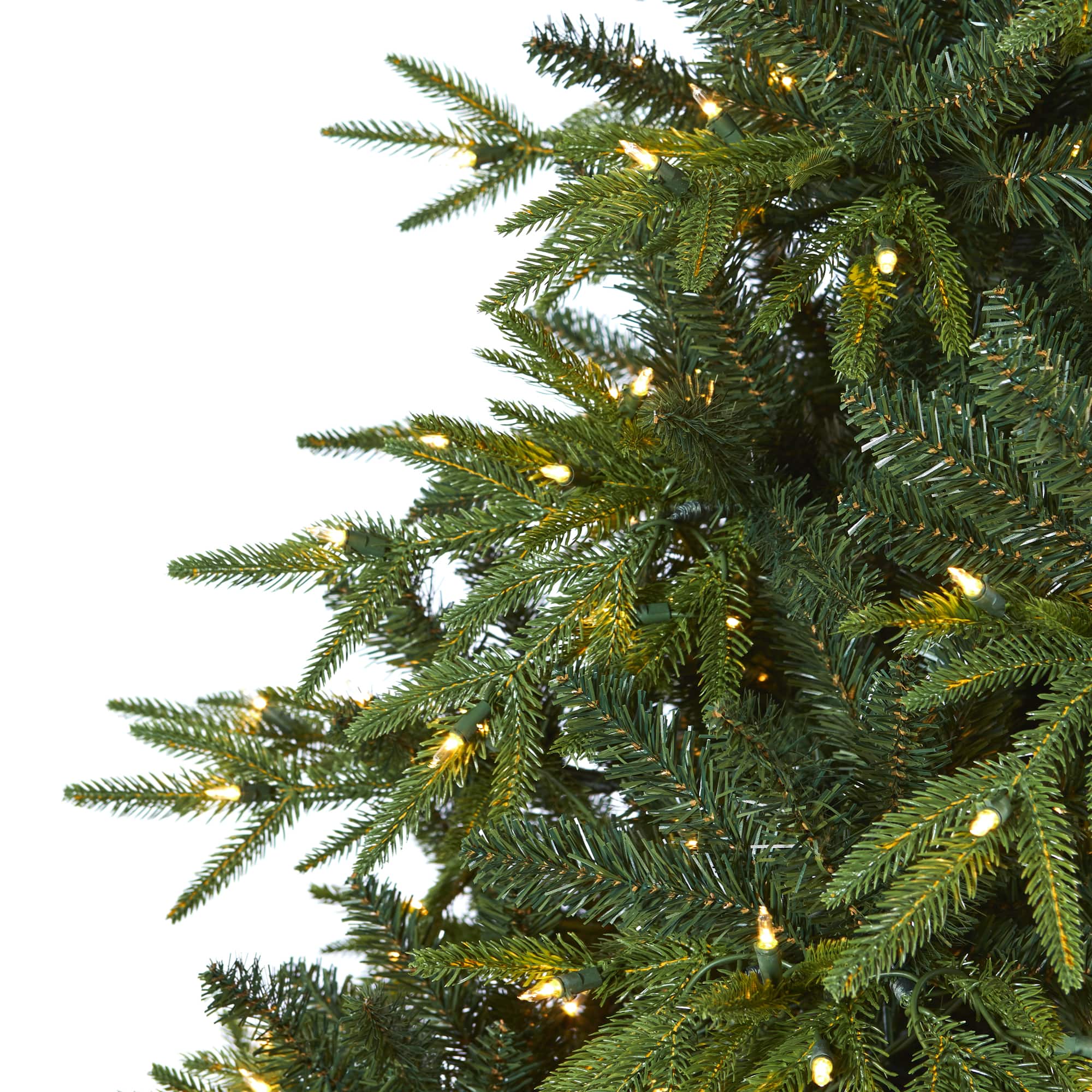 7ft. Pre-Lit Colorado Mountain Fir Artificial Christmas Tree, Clear LED Lights