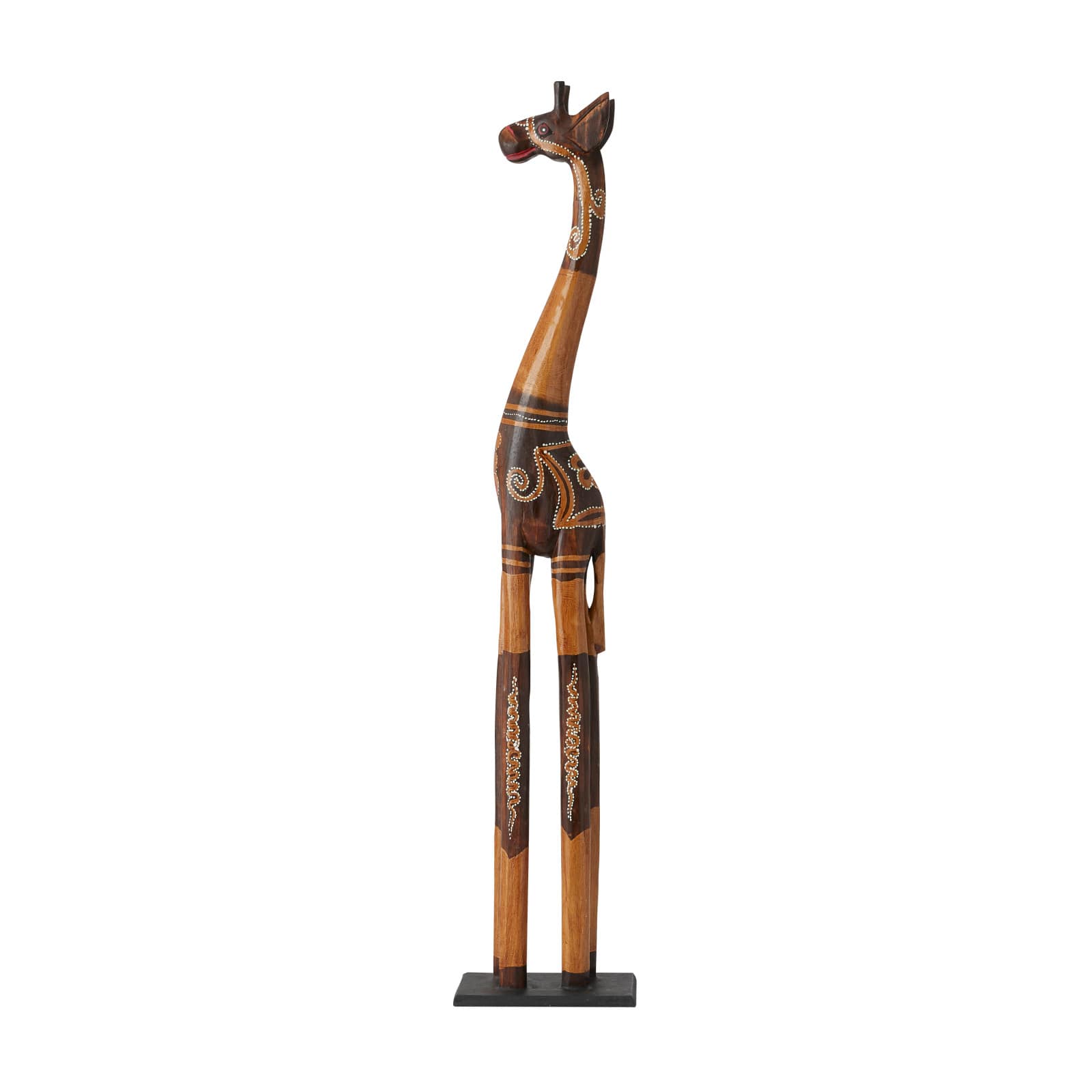 Brown Albizia Bohemian Sculpture, 8" x 8" x 5"