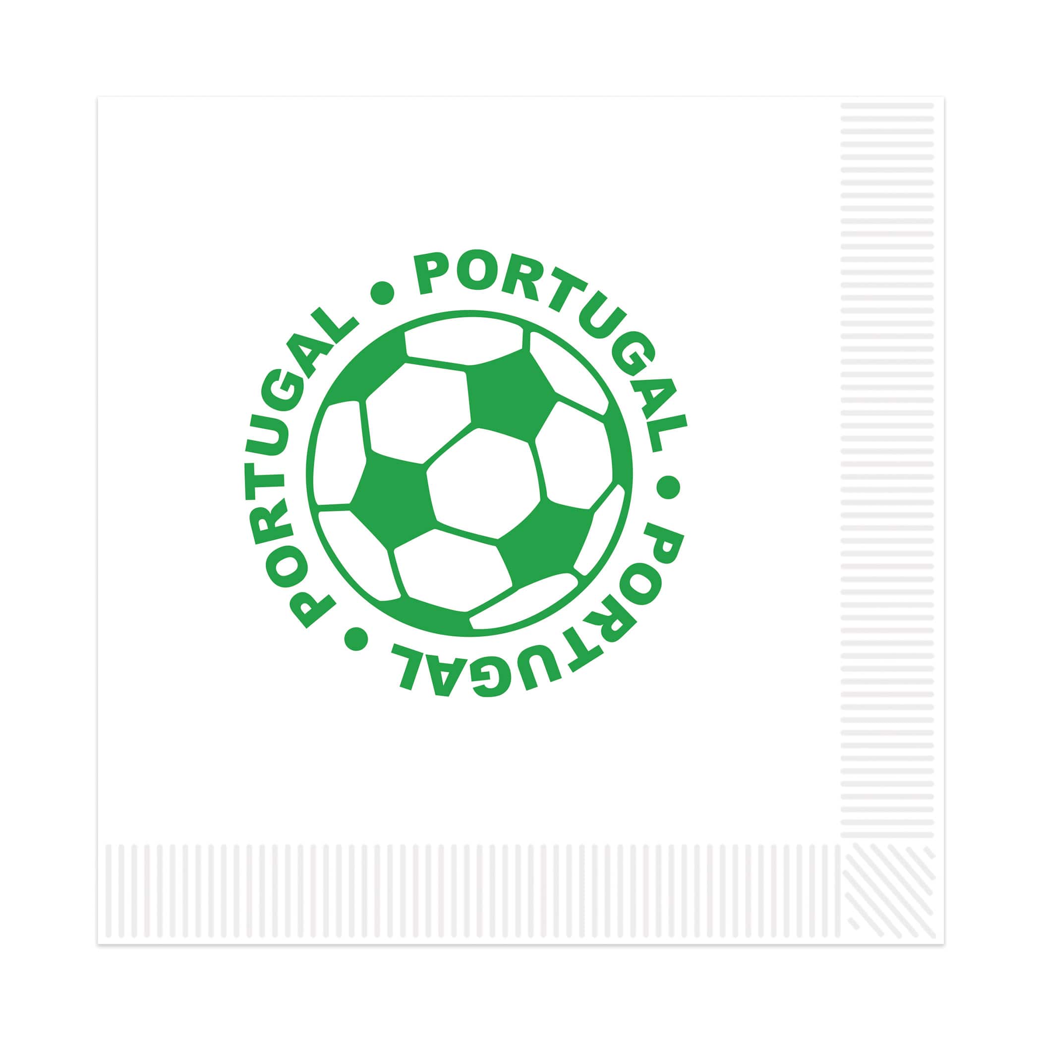 Portugal Soccer Luncheon Napkins, 32ct.