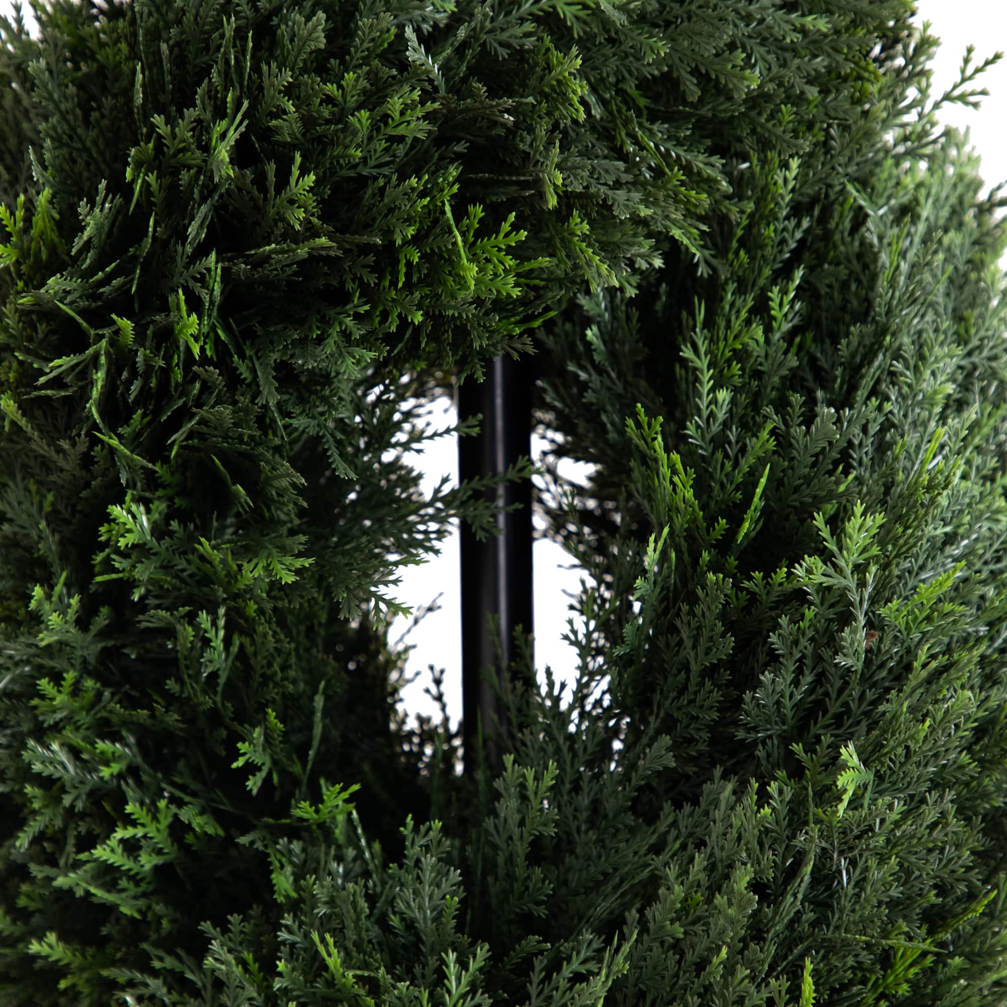 7ft. UV-Resistant Double Pond Cypress Spiral Topiary