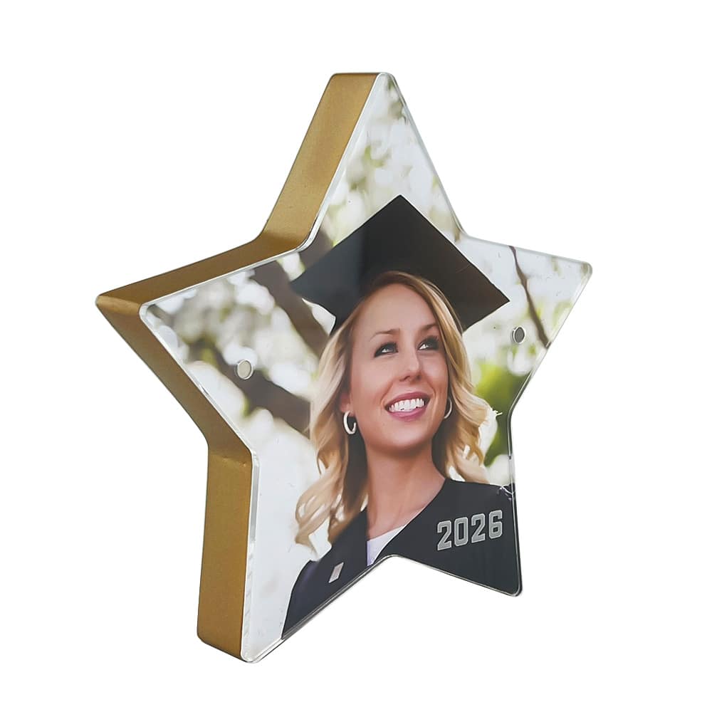 5" x 5" Star Shaped Tabletop Frame, Graduation by Ashland®