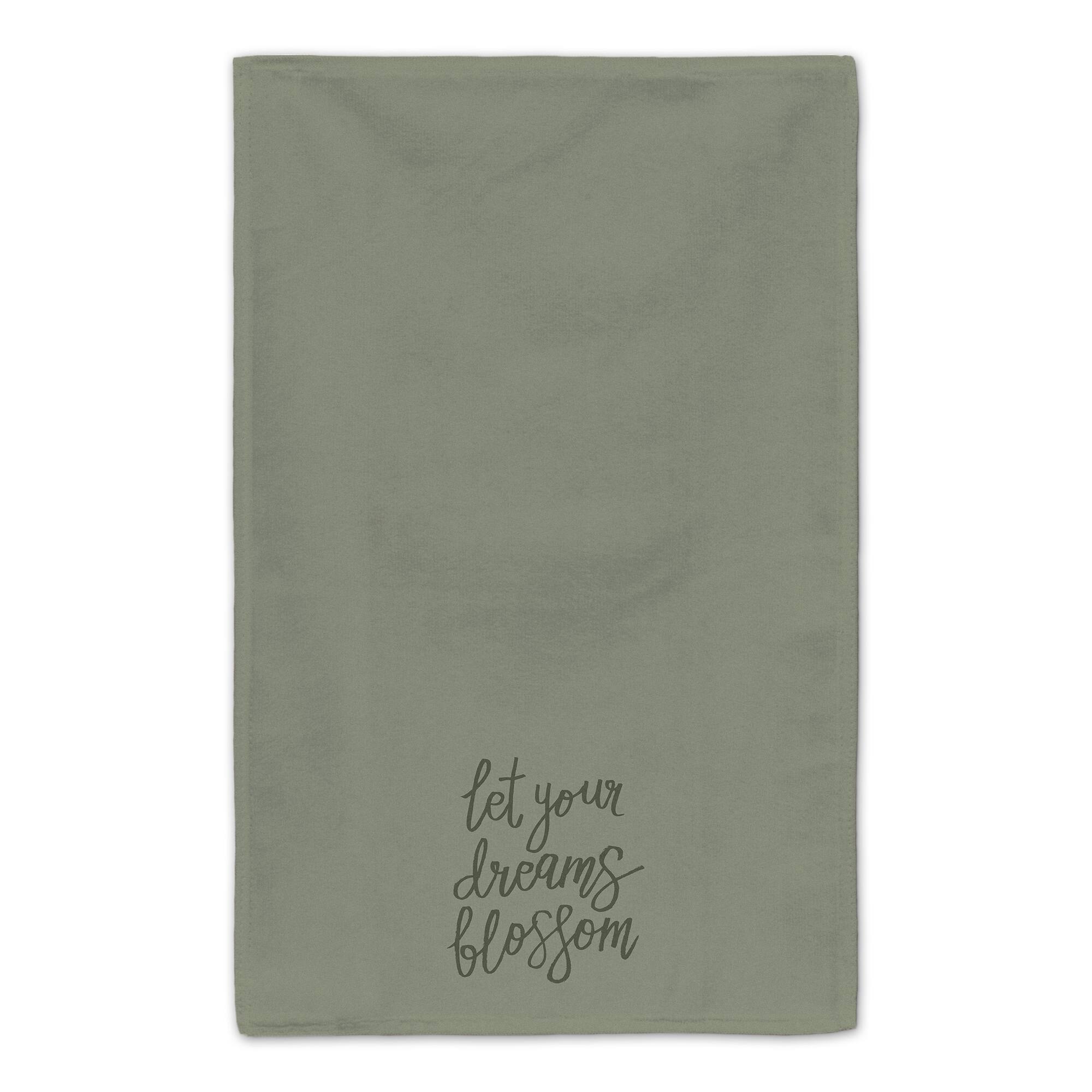 Let Your Dreams Blossom Tea Towel Set
