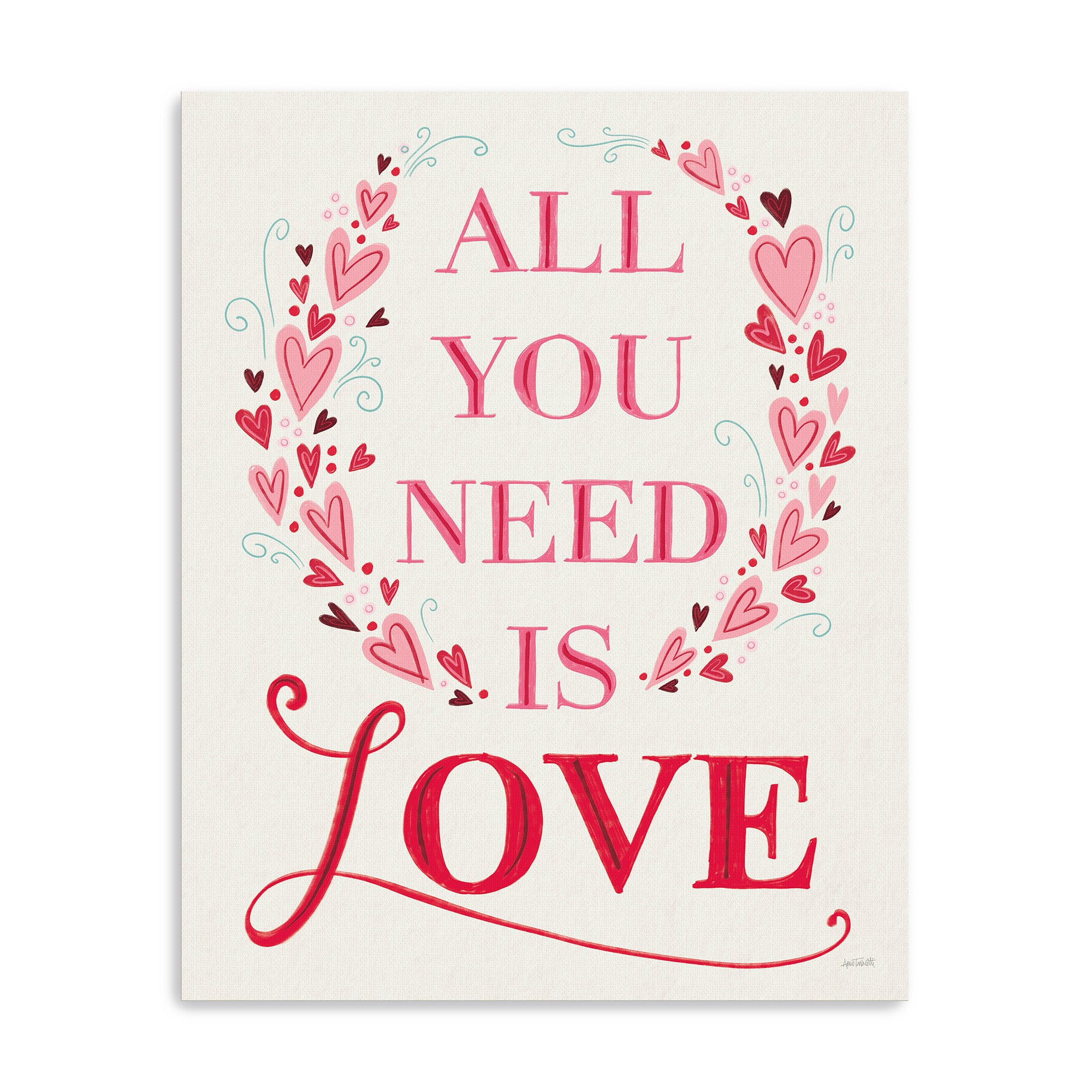 Love is Kind IV Canvas Giclée Art